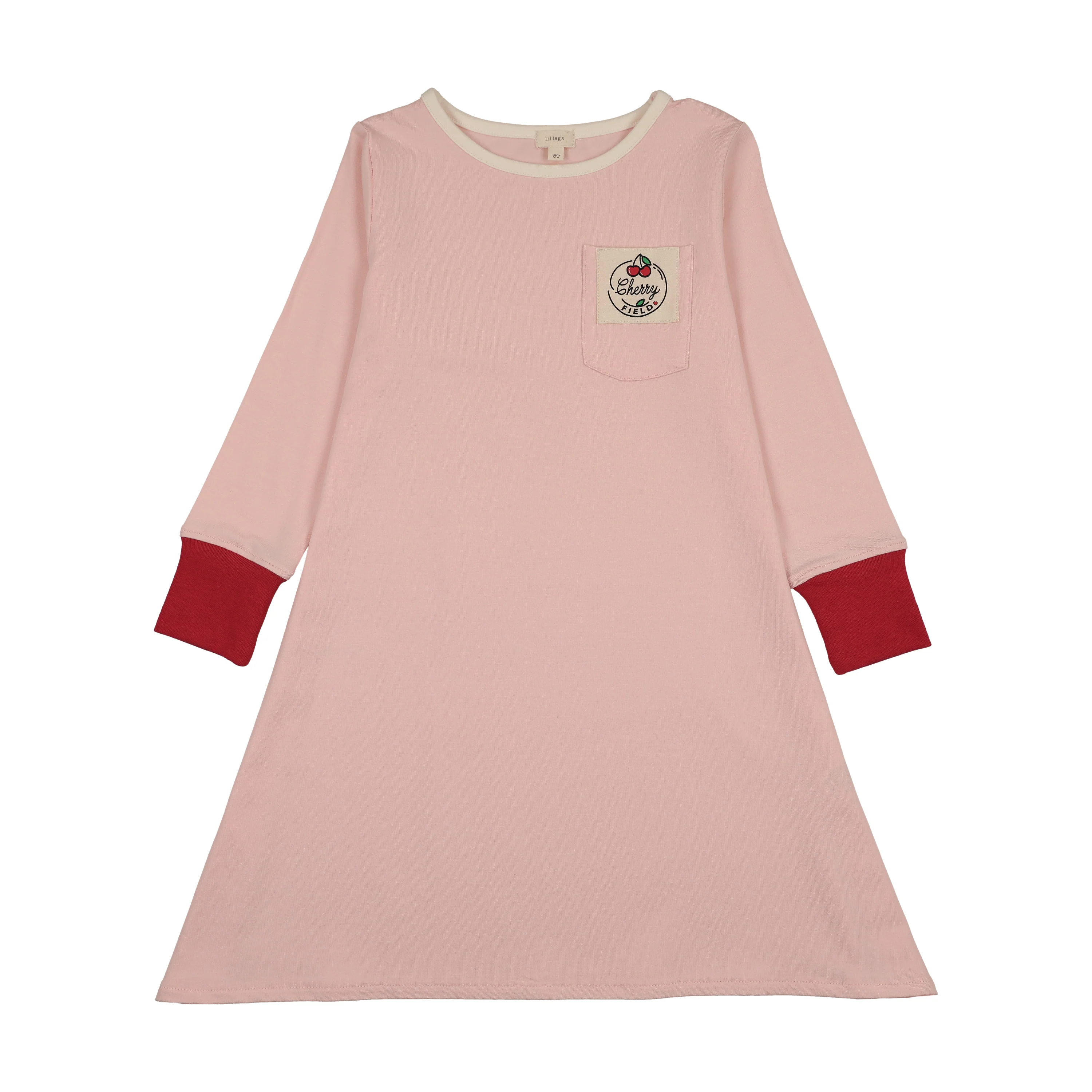 Lil Legs Color Block Nightgown - Pink