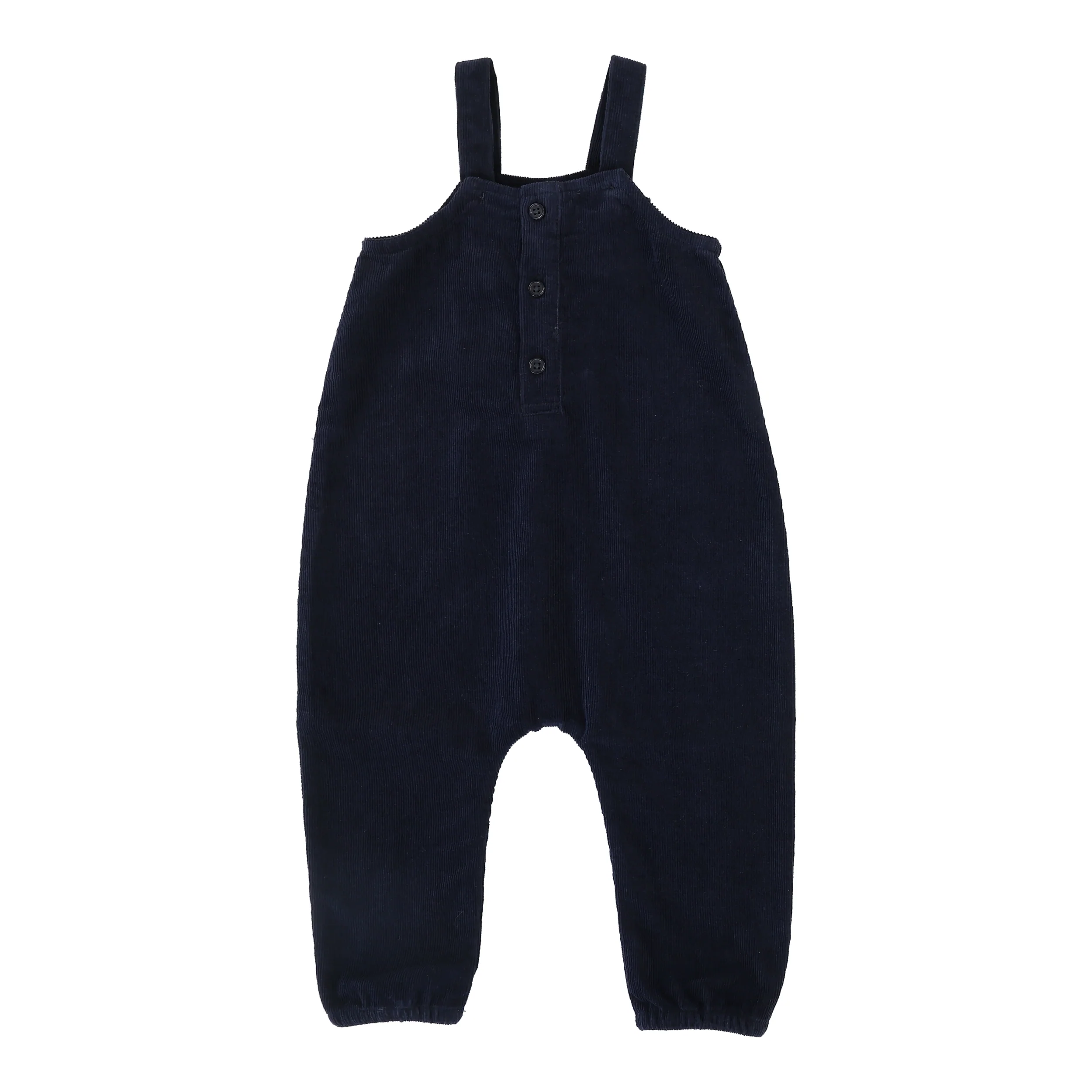 Lil Legs Corduroy Overalls - Navy