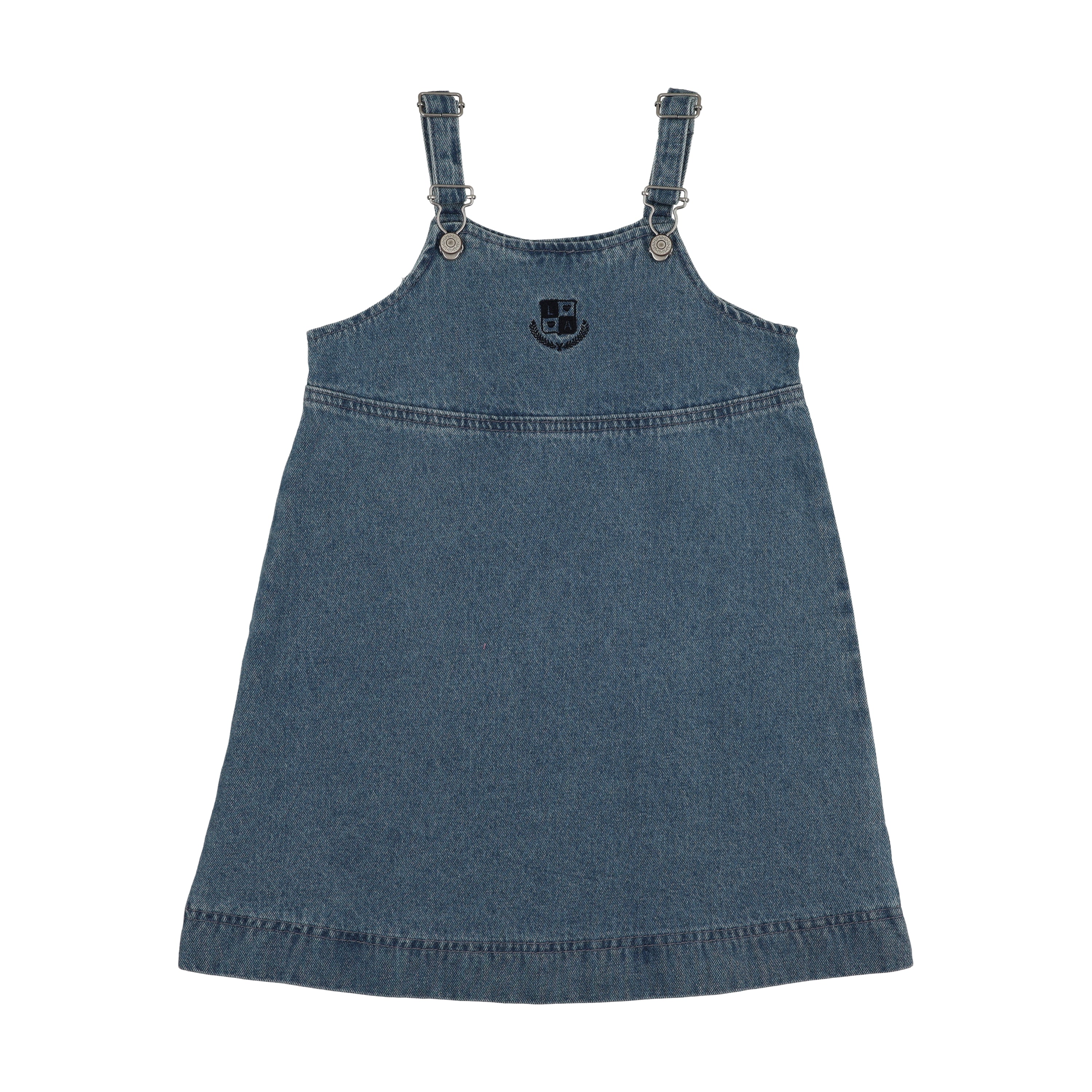 Lil Legs Denim City Jumper - Mid Blue Wash