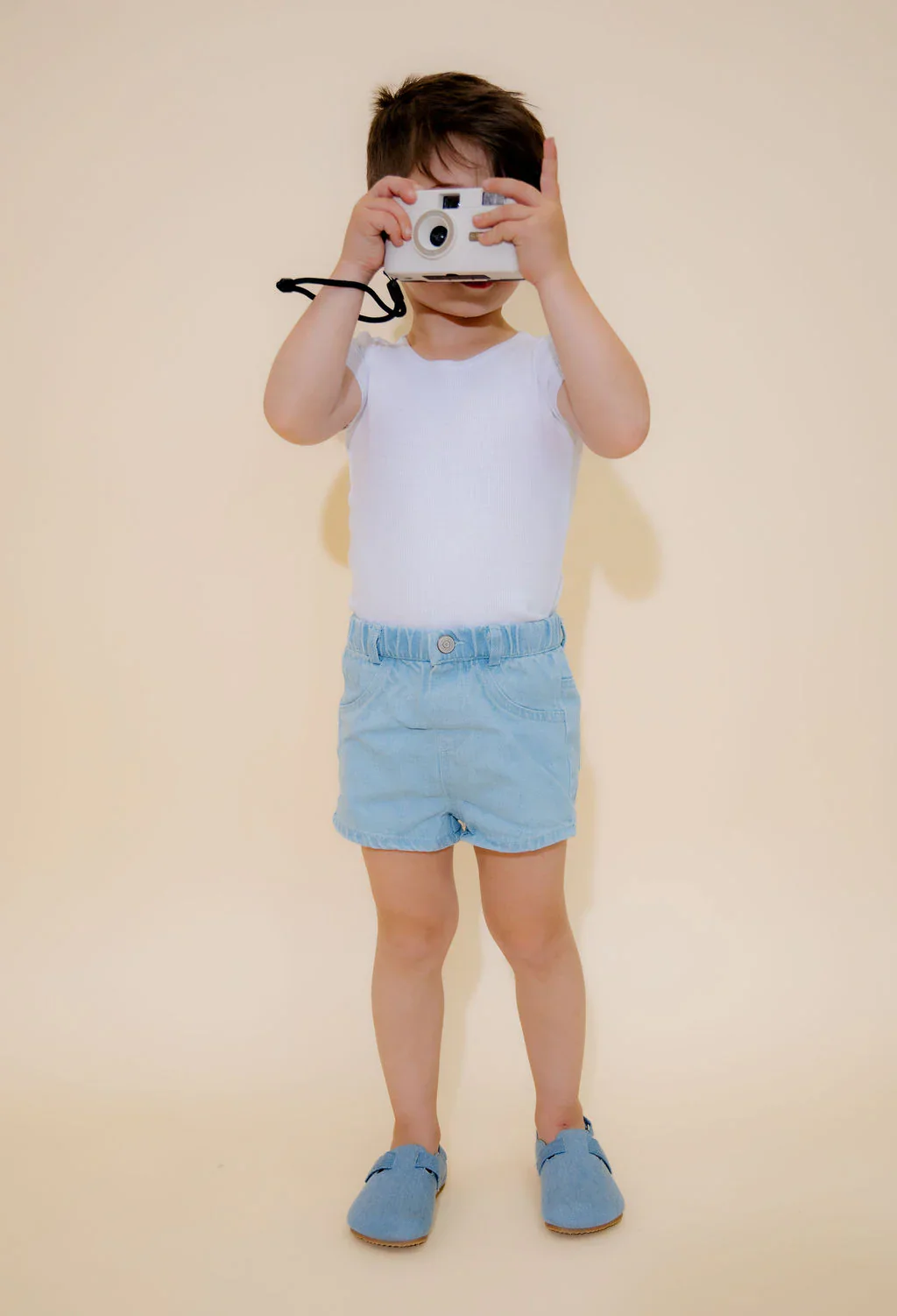 Lil Legs Denim Shorts - Light Denim - Image 2