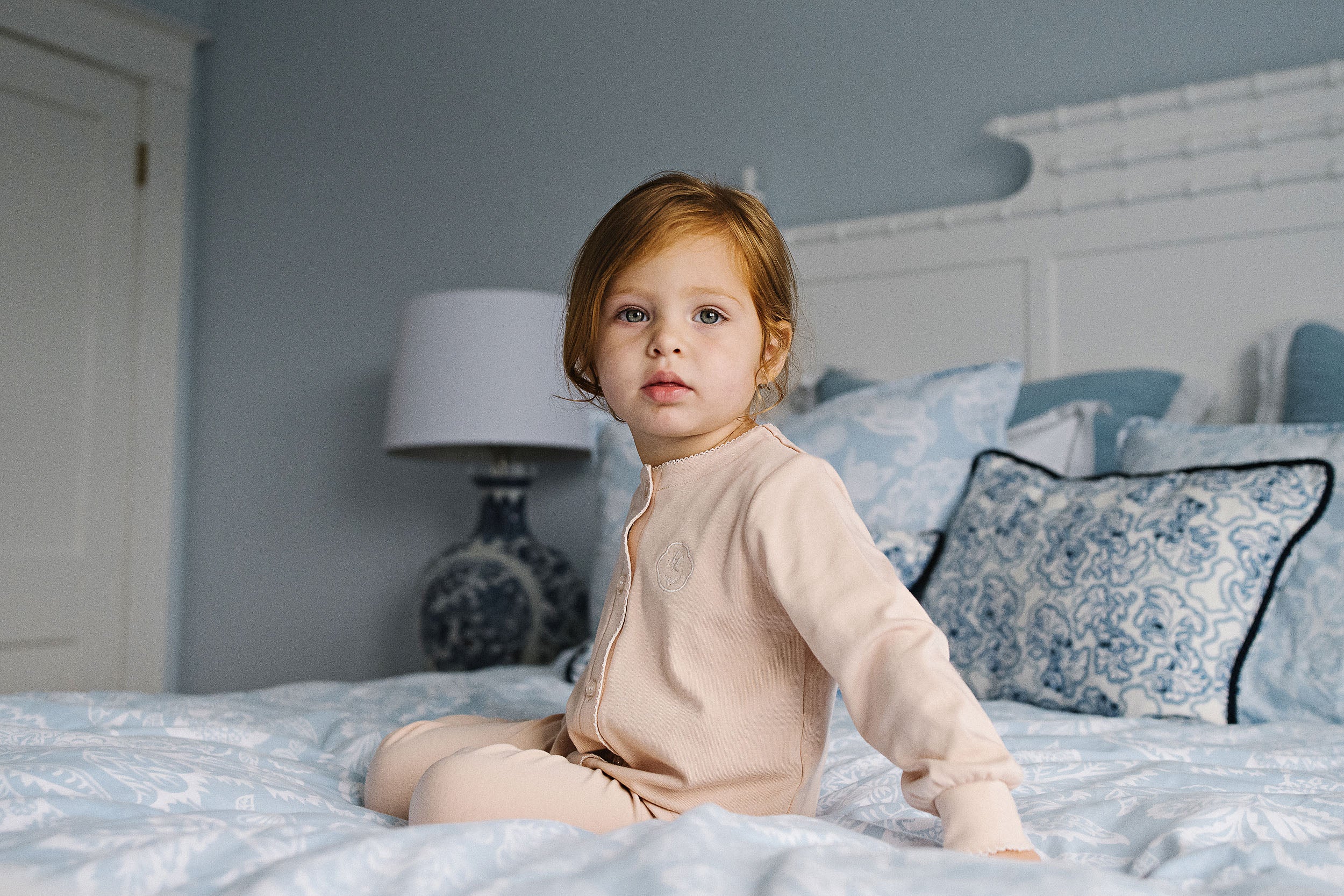 Lil Legs Girls Shabbos Lounge Set - Dusty Pink - Image 3