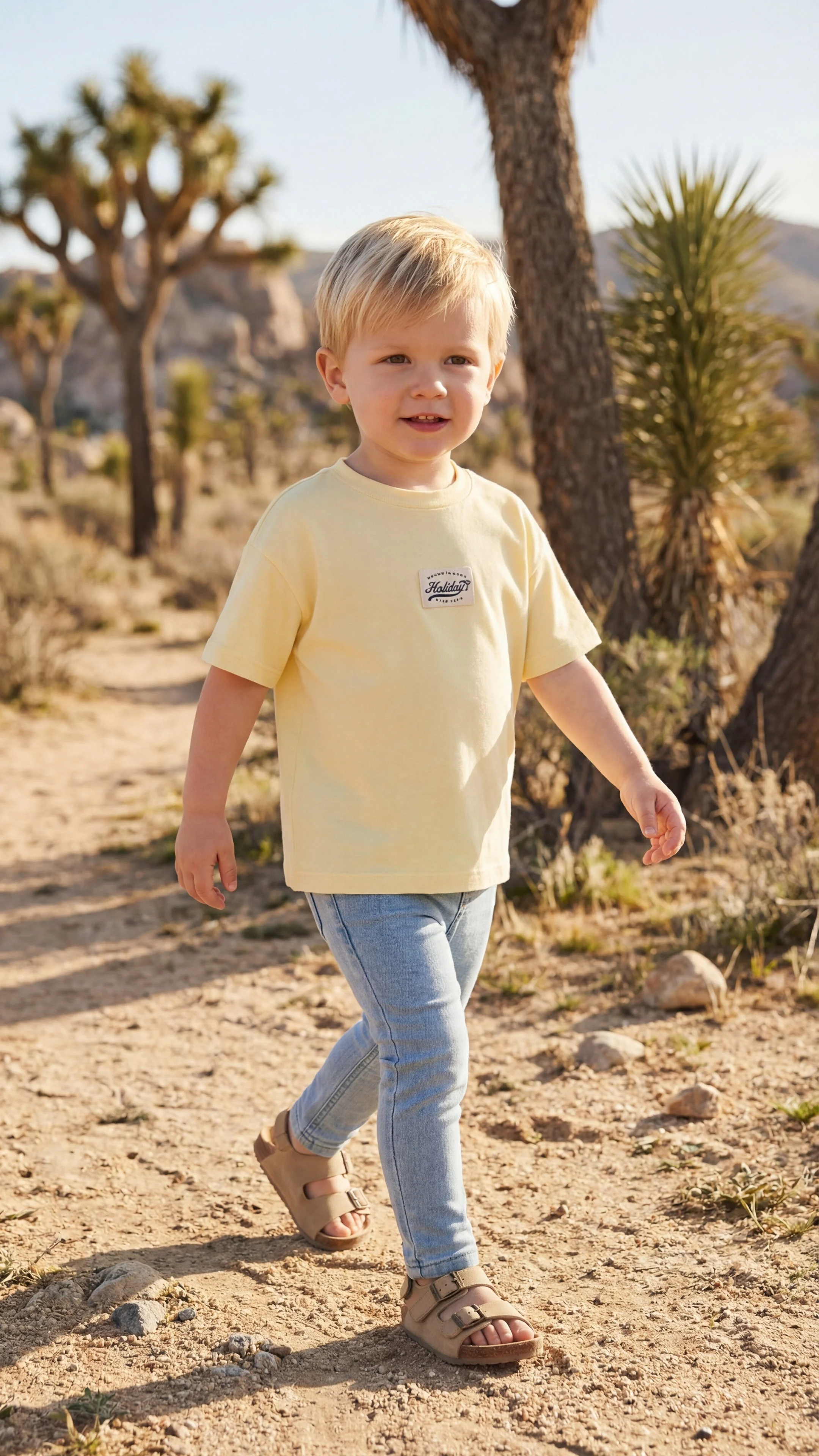 Lil Legs Jegging - Blue Wash - Image 2