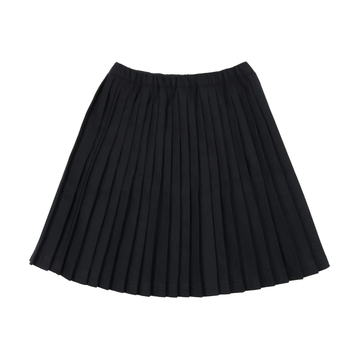 Lil Legs Knife Pleated Skirt - Navy