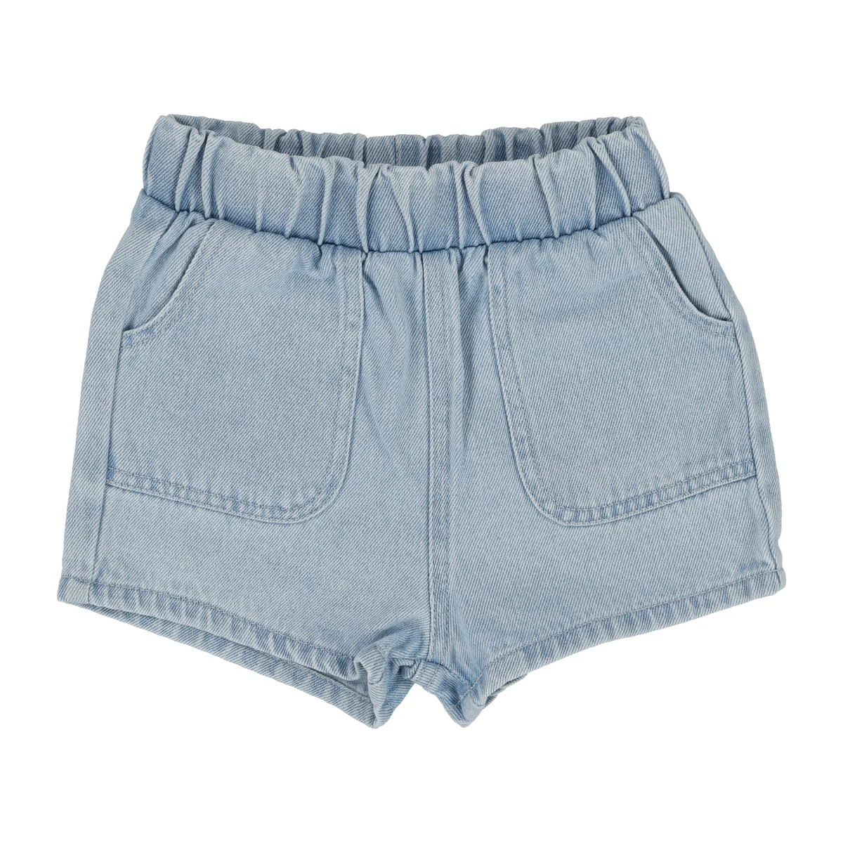 Lil Legs Pull On Shorts - Light Wash
