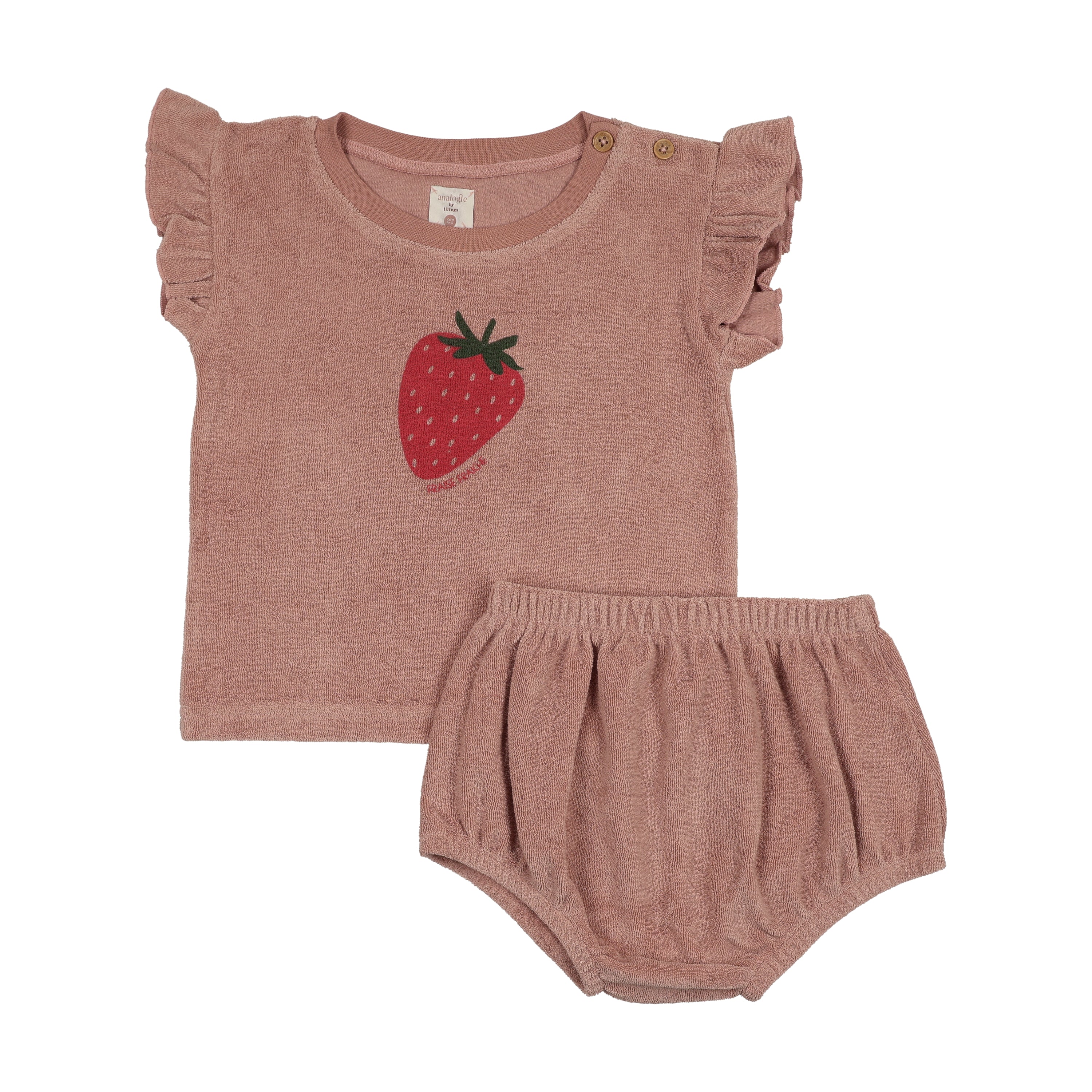 Lil Legs Toddler Strawberry Set - Berry