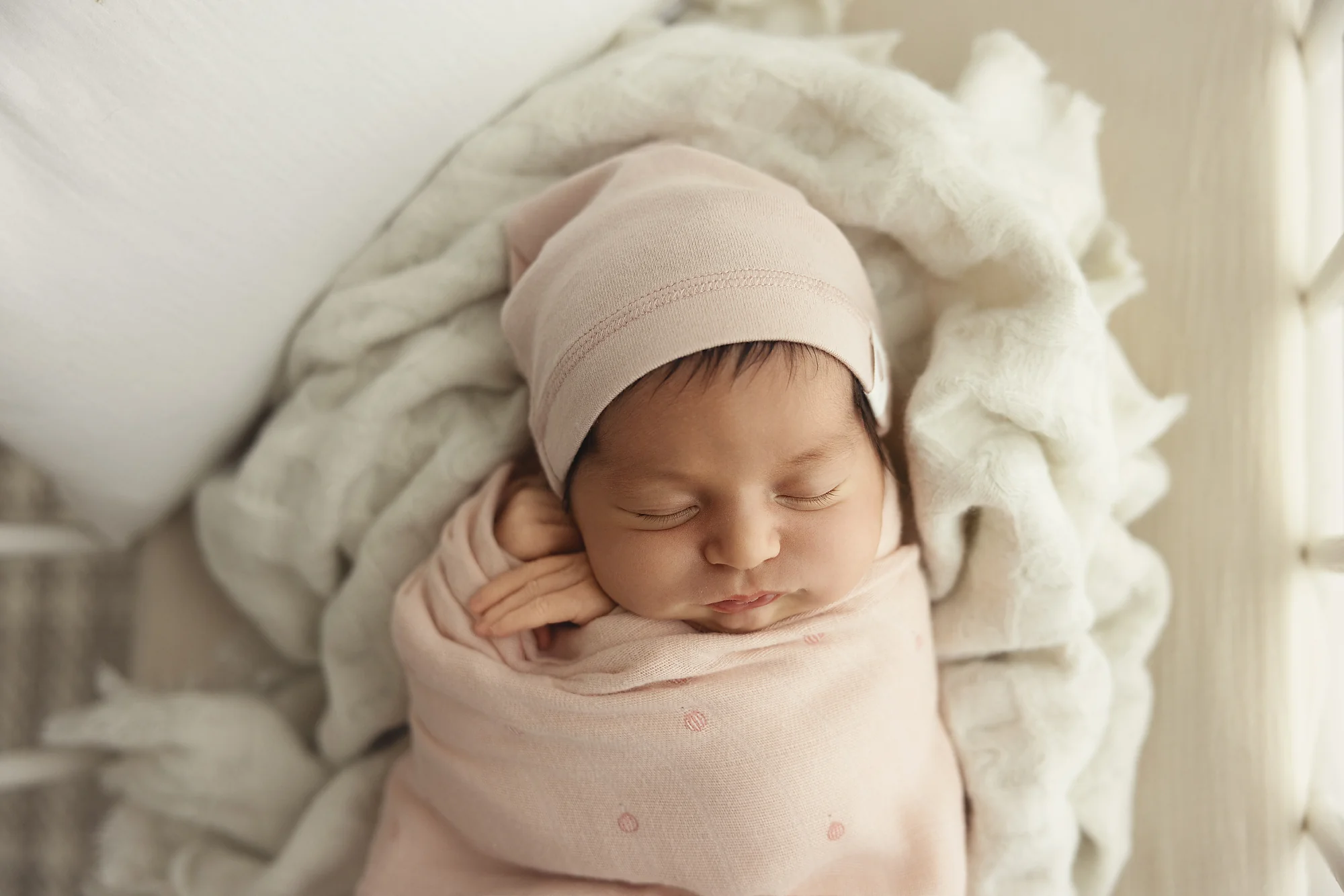 Lilette All Over Hot Air Balloon Swaddle  - Peach - Image 2