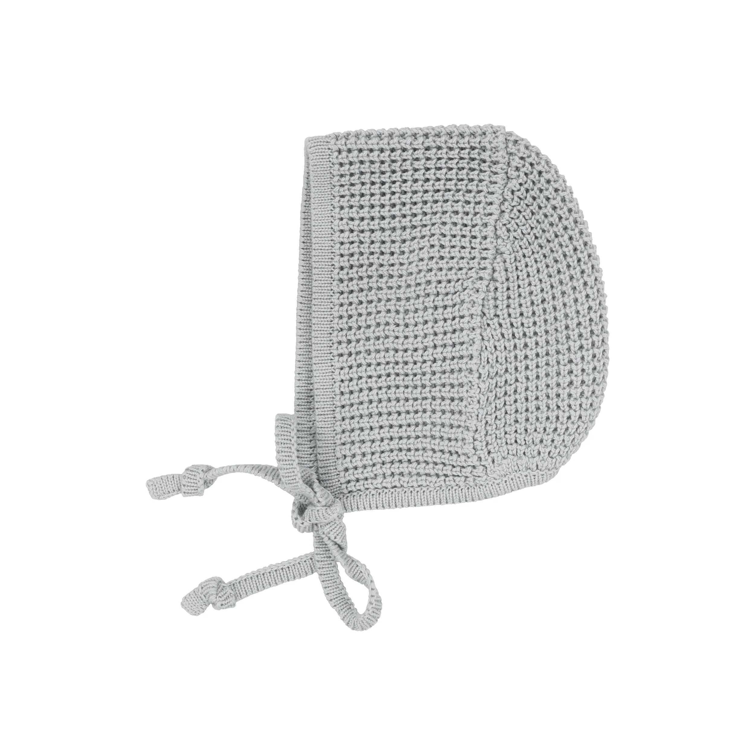 Lilette Chunky Knit Bonnet - Pale Blue