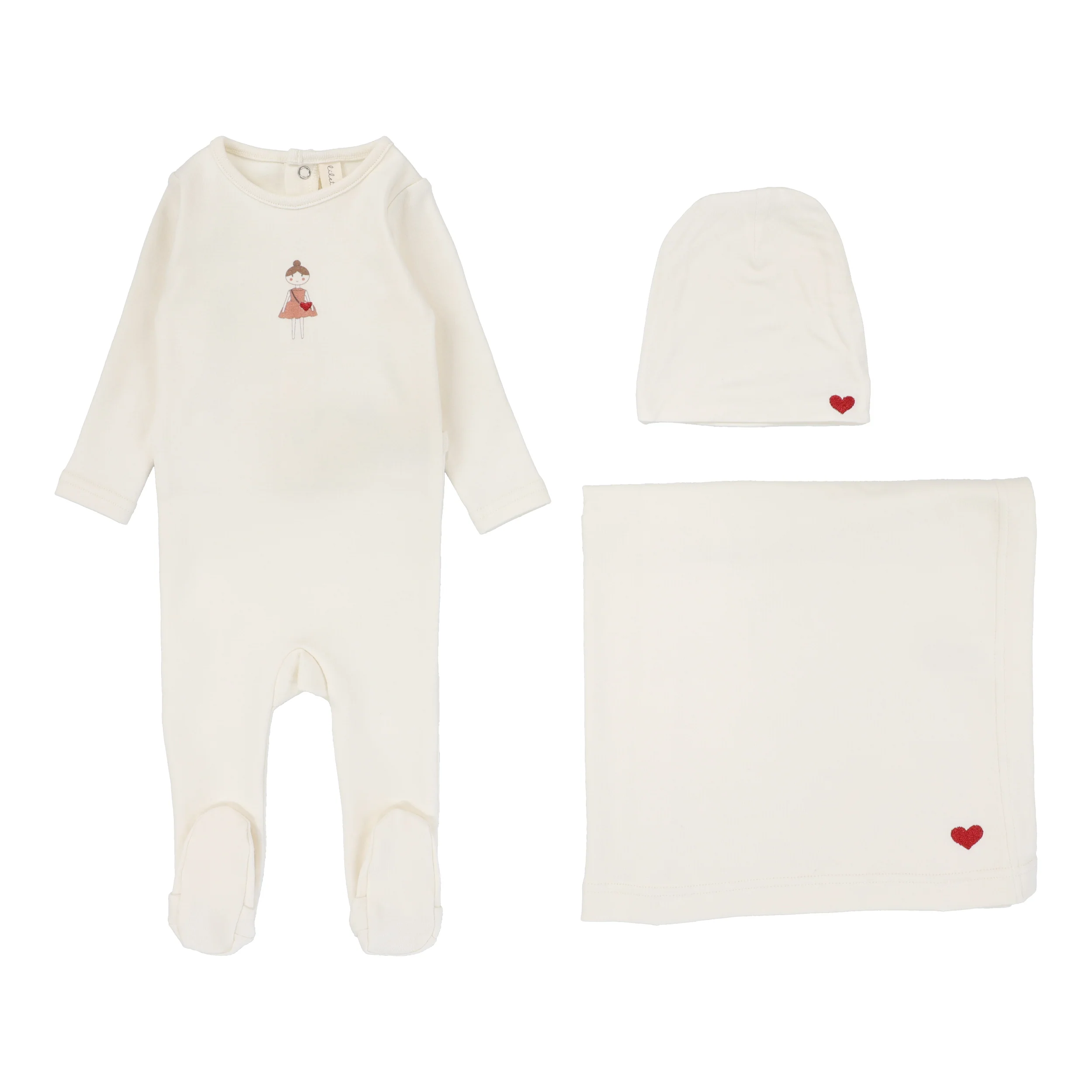 Lilette Doll 3PC Set - Cream