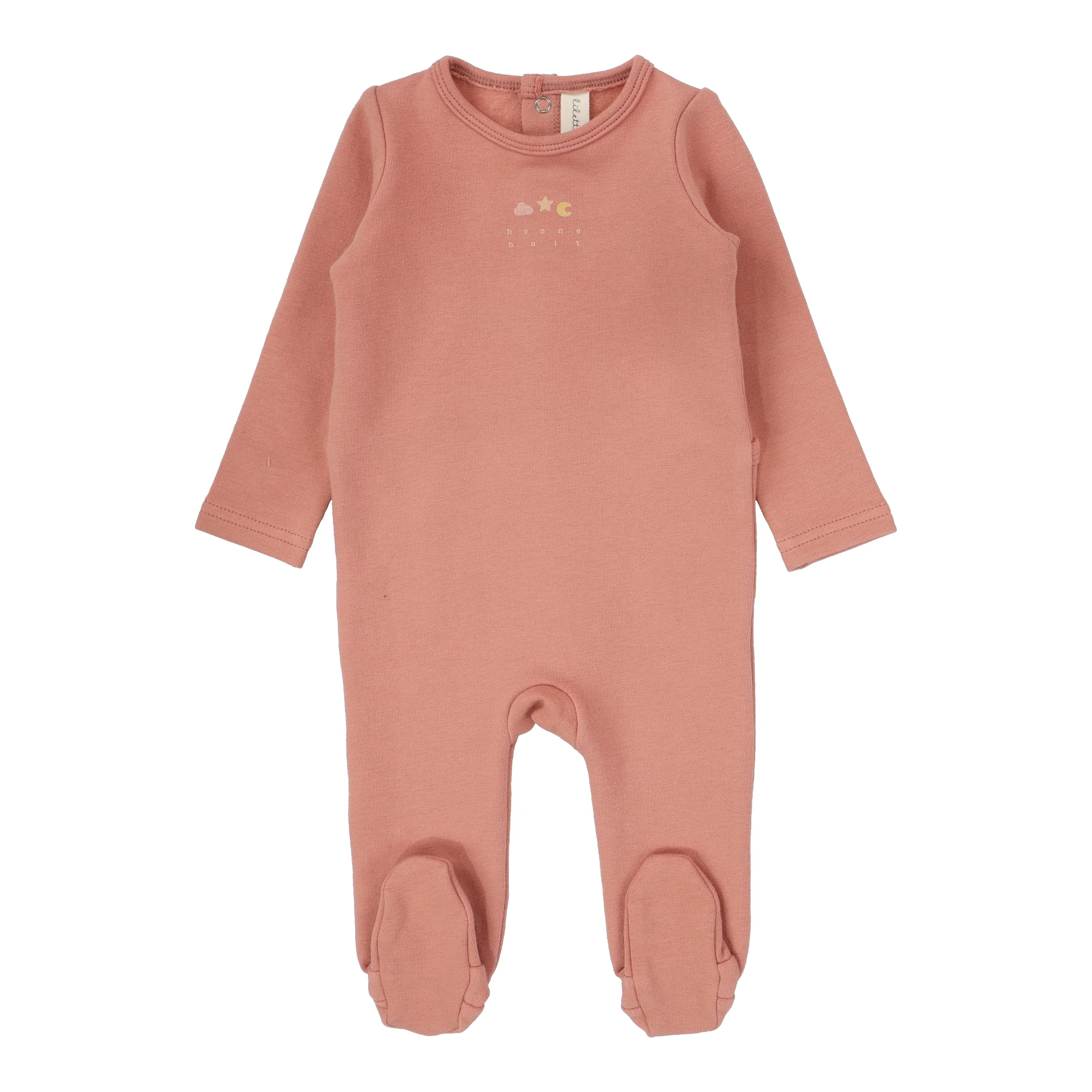 Lilette Dreamy Graphic Footie - Deep Pink