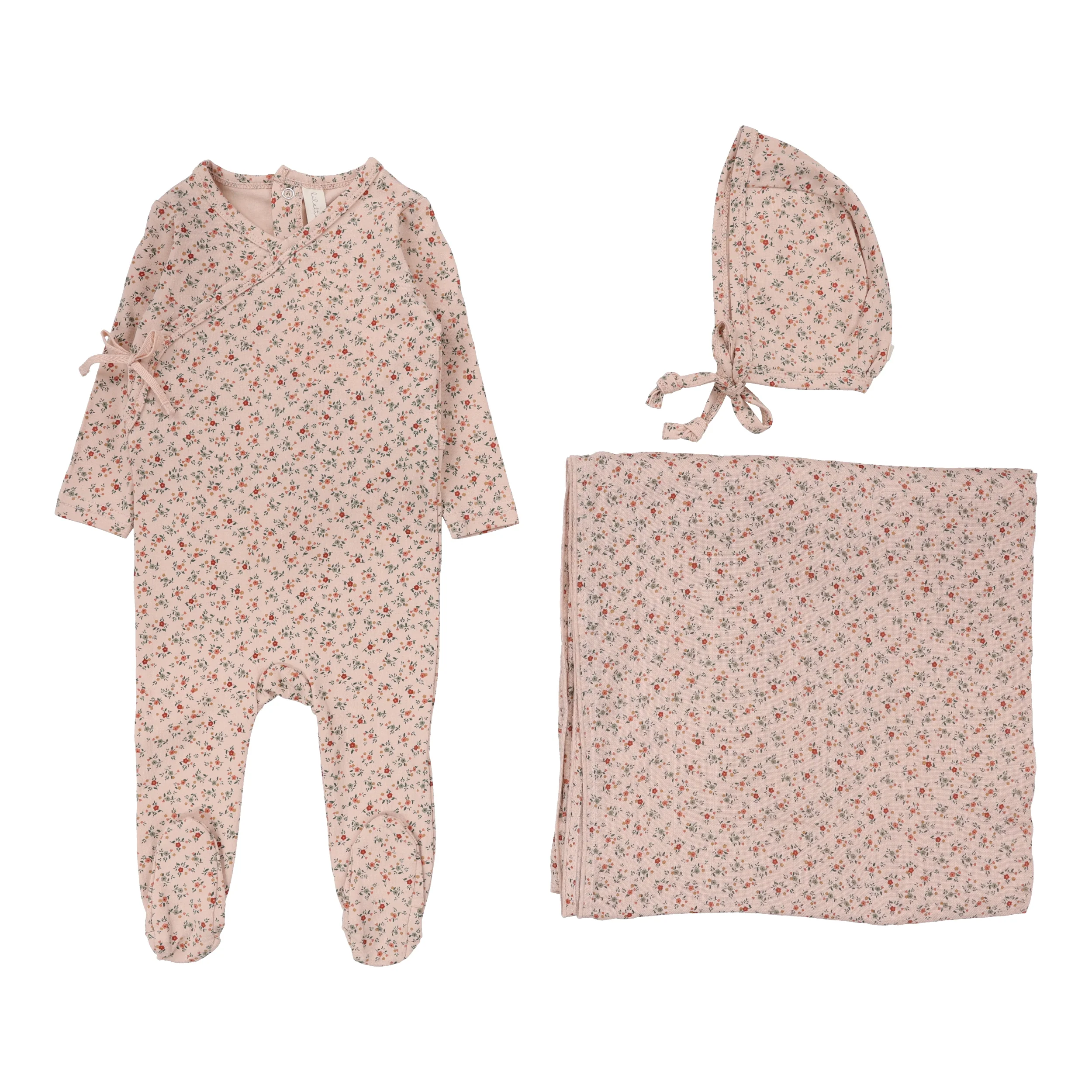 Lilette Bouquet Floral 3PC Set - Rose/Floral