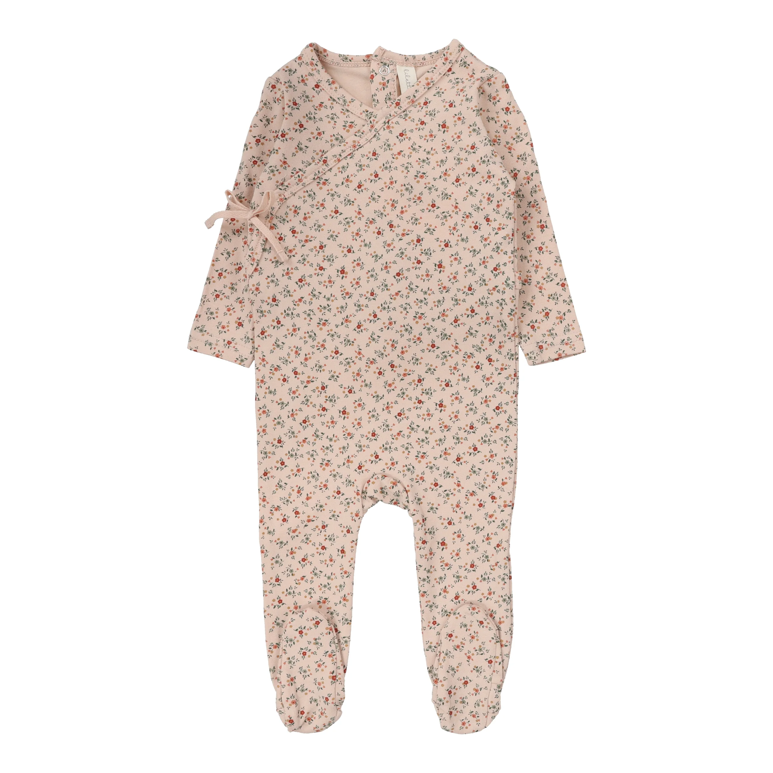 Lilette Bouquet Floral Footie - Rose/Floral