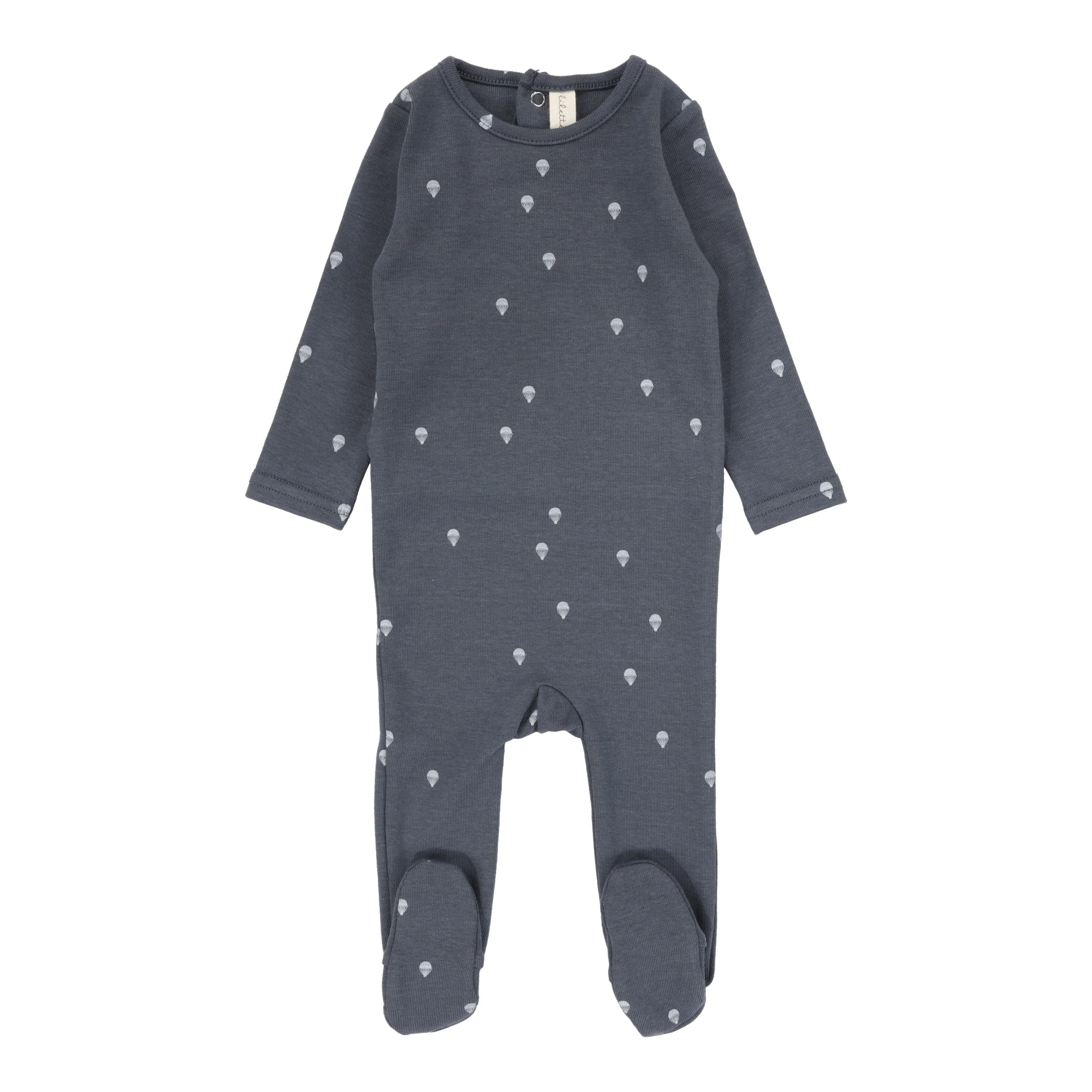 Lilette Hot Air Balloon Footie - Off Navy