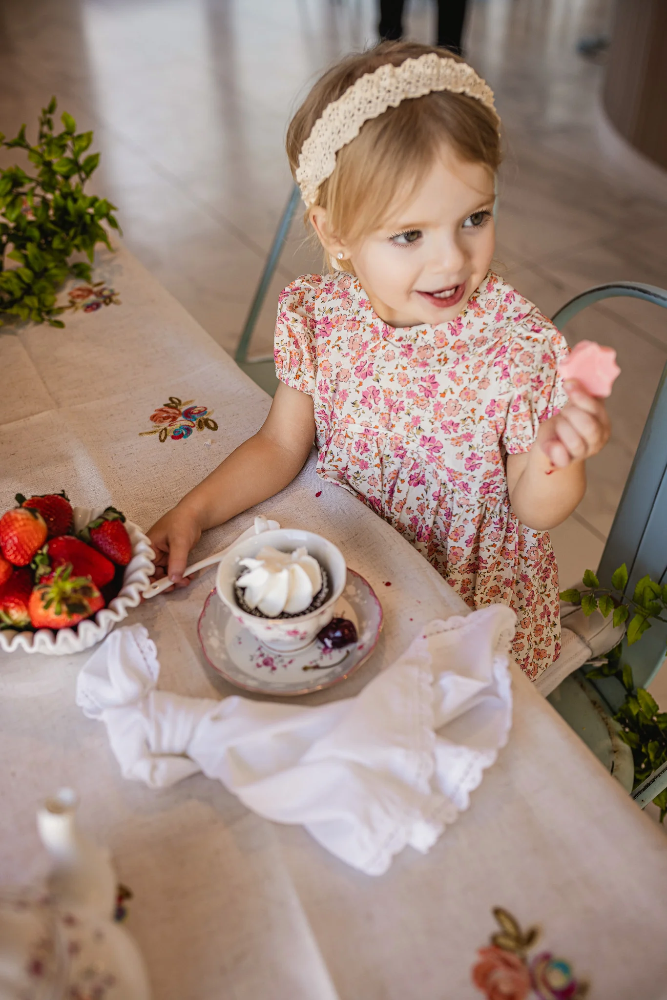 Limonana Rosewood Garden Dress - Image 9