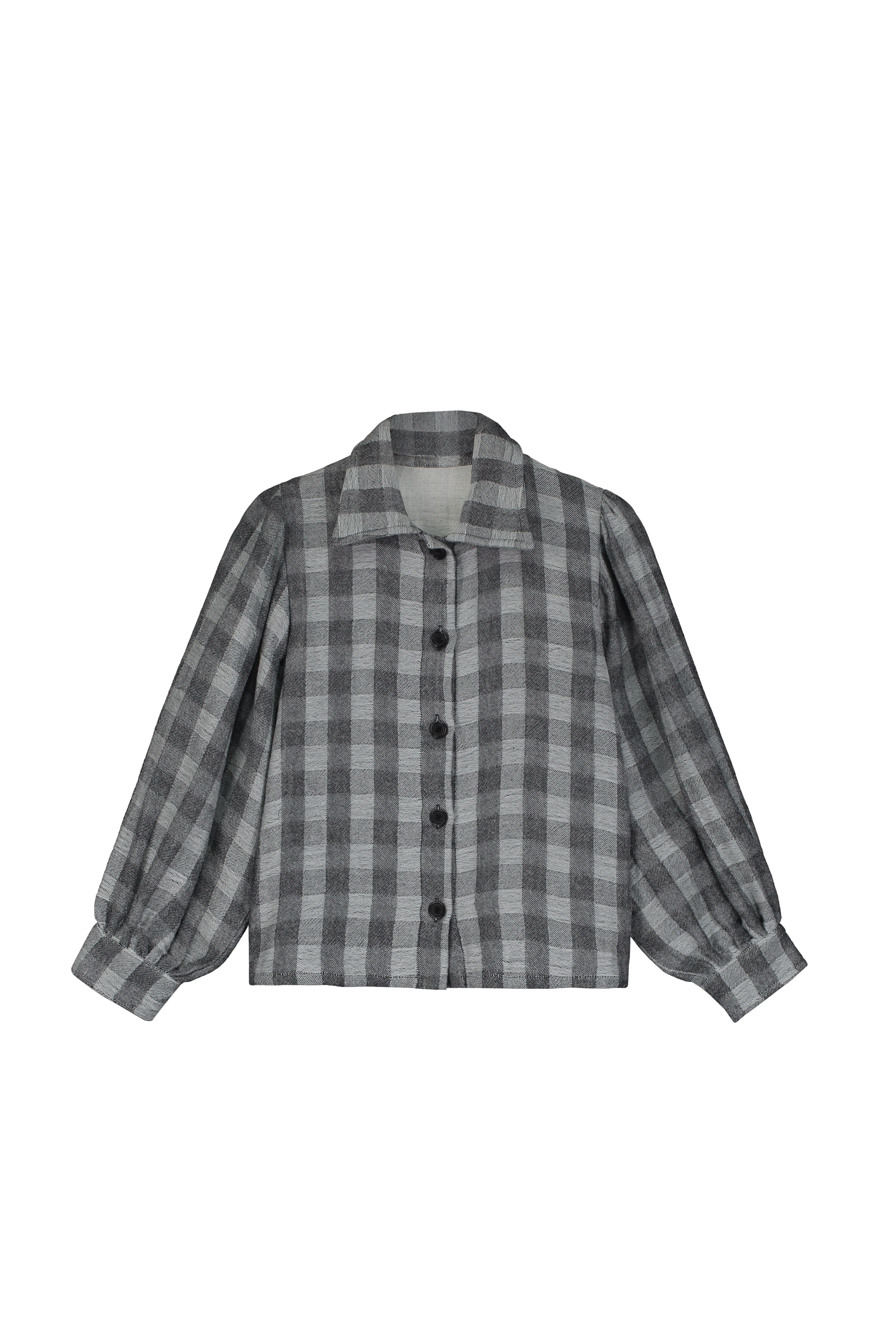 Little Creative Factory Check Bow Blouse