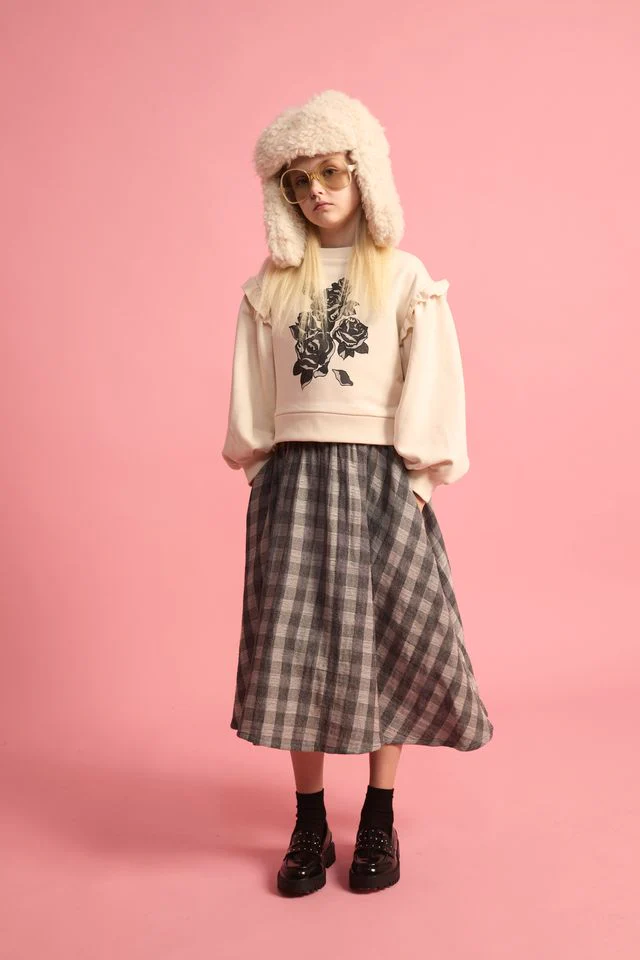 Little Creative Factory Check Skirt - Image 3