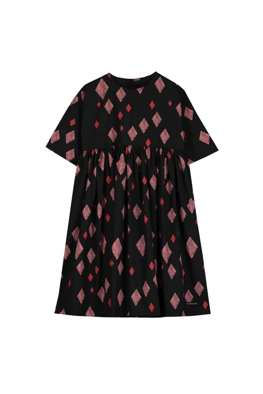 Little Creative Factory Joker Dress - Black/Red