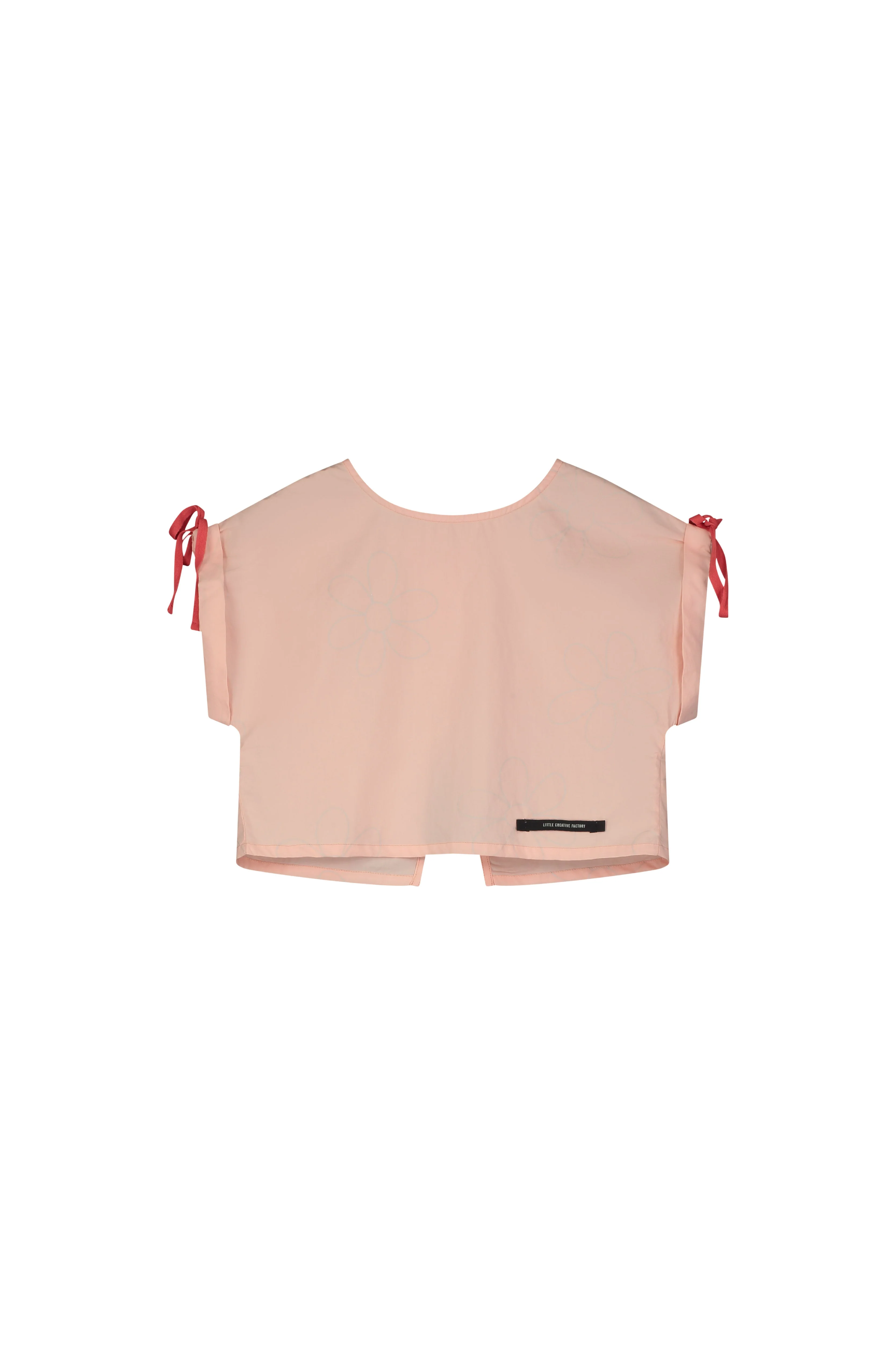 Little Creative Factory Light Apricot And Silver Journey Top