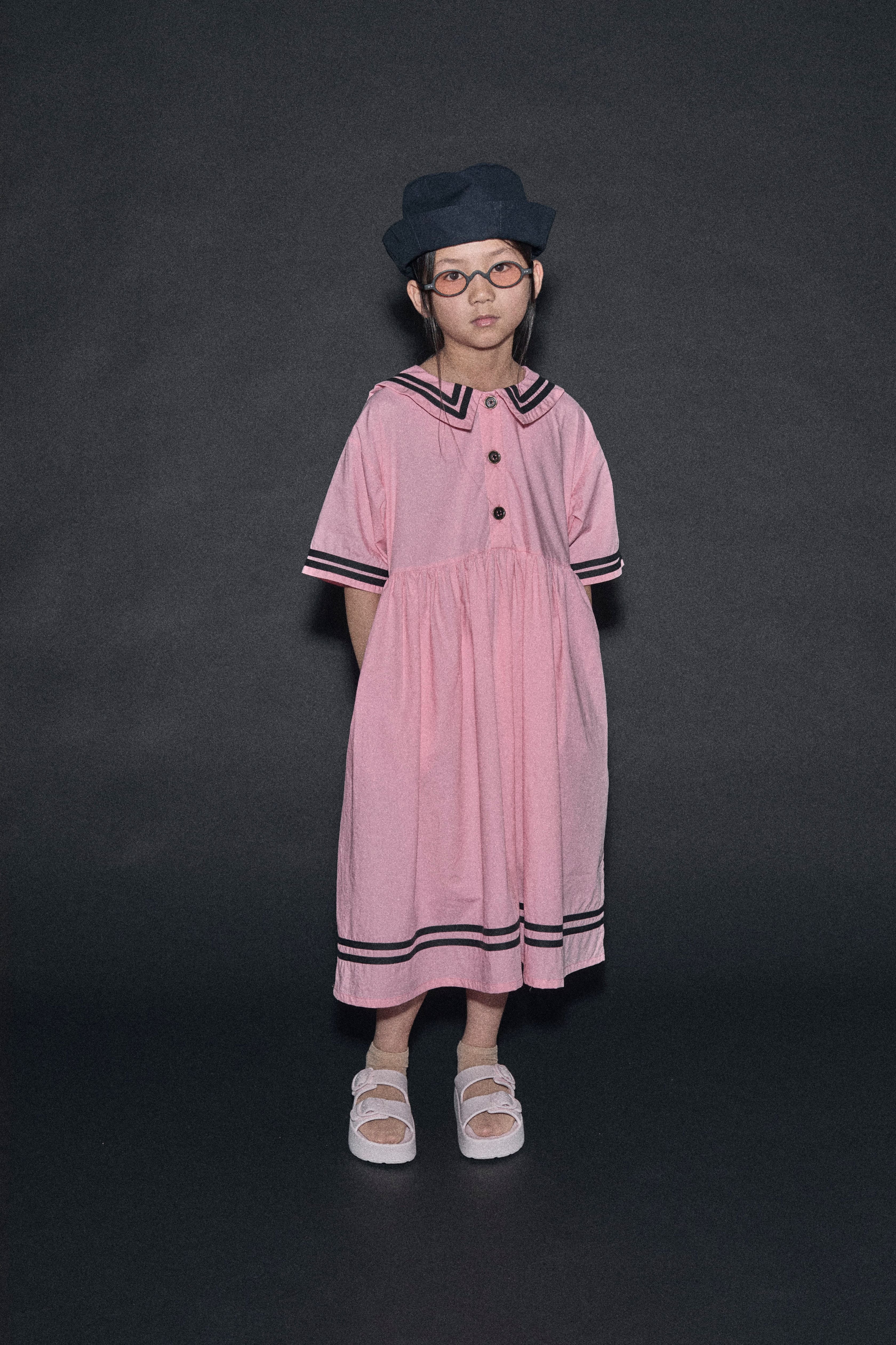 Little Creative Factory Pink Sailor Dress - Image 2