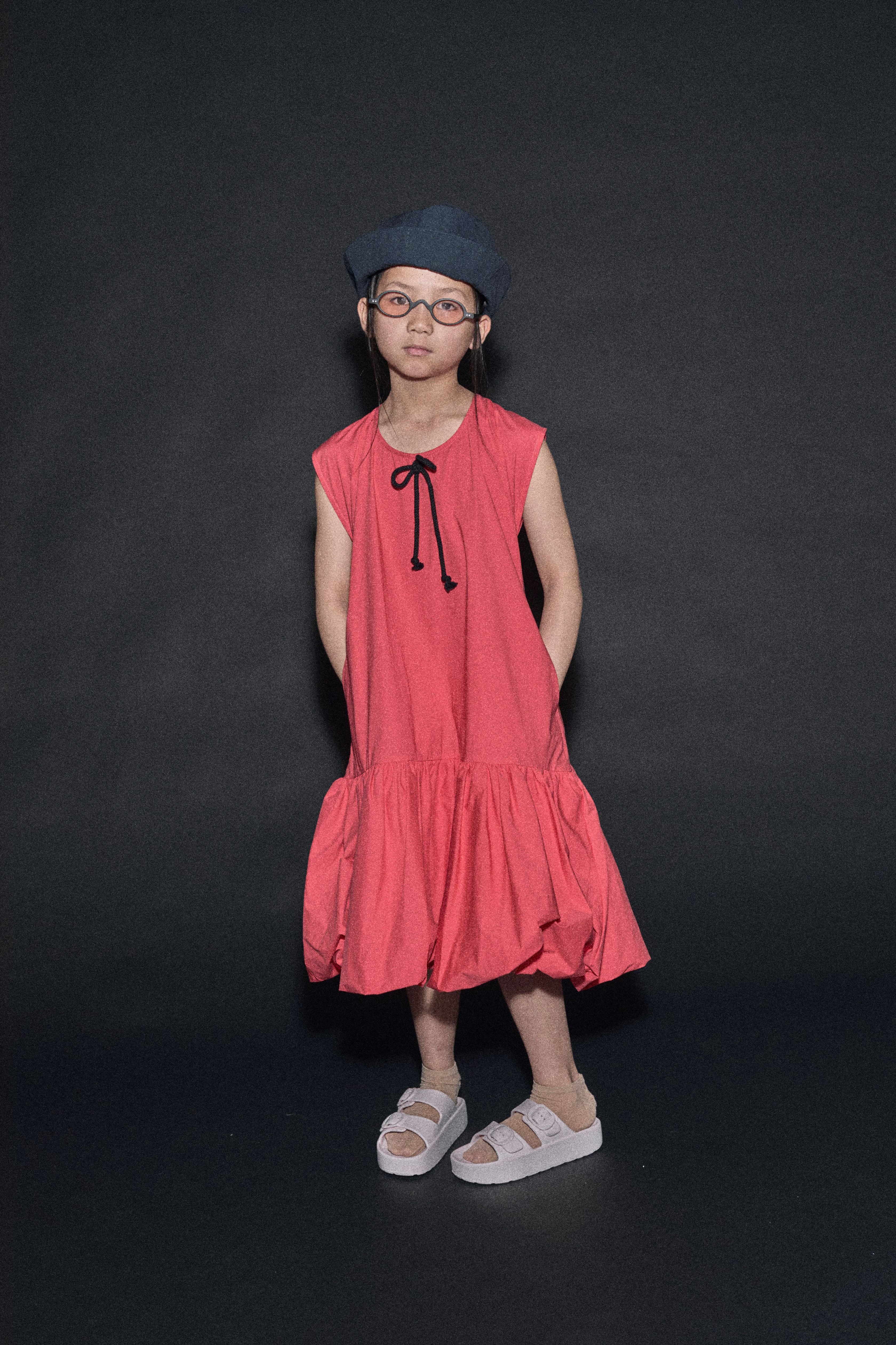 Little Creative Factory Red Bubble Apron Dress - Image 2