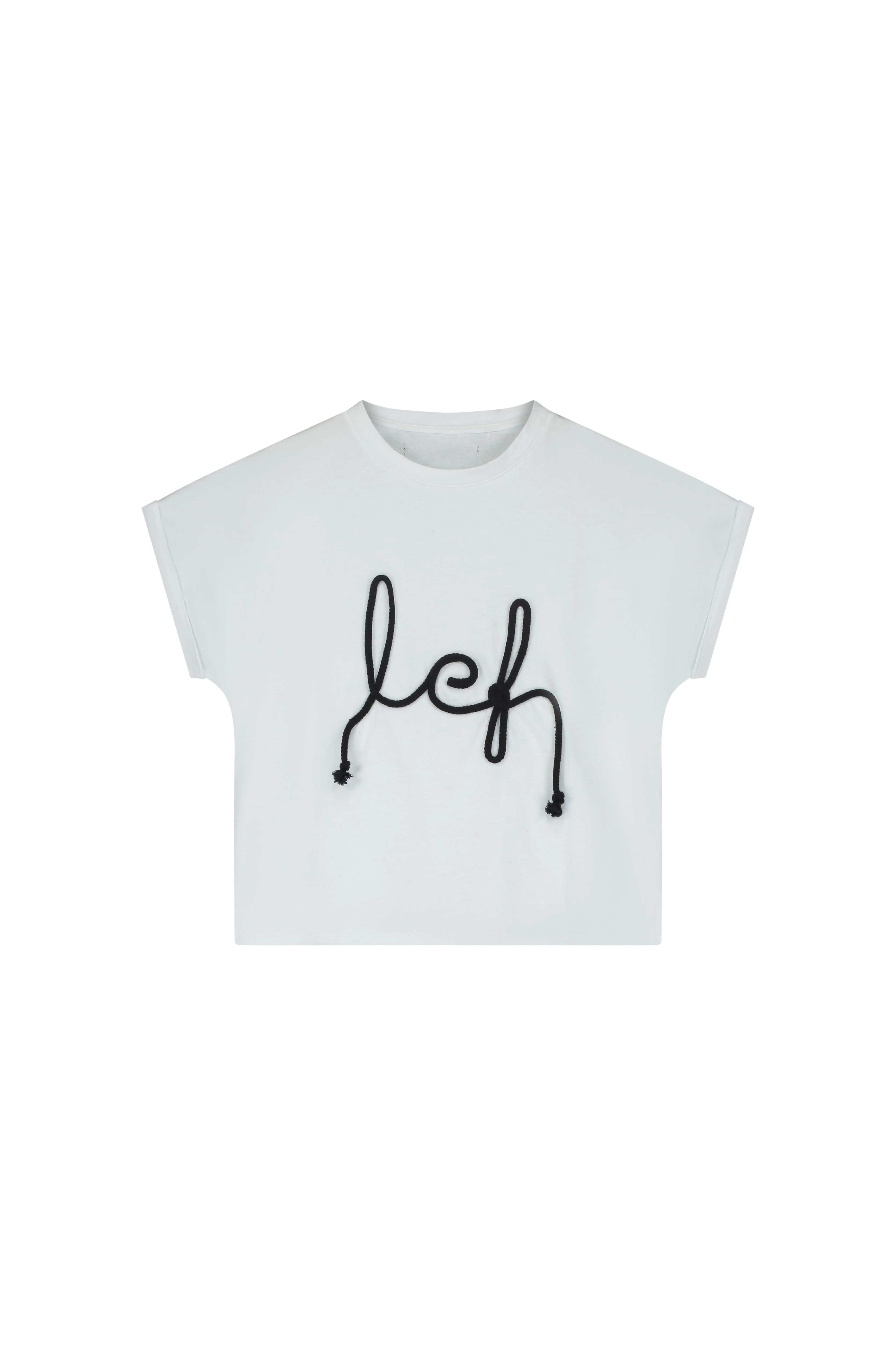 Little Creative Factory White Soft LCF T-Shirt *Runs Big*