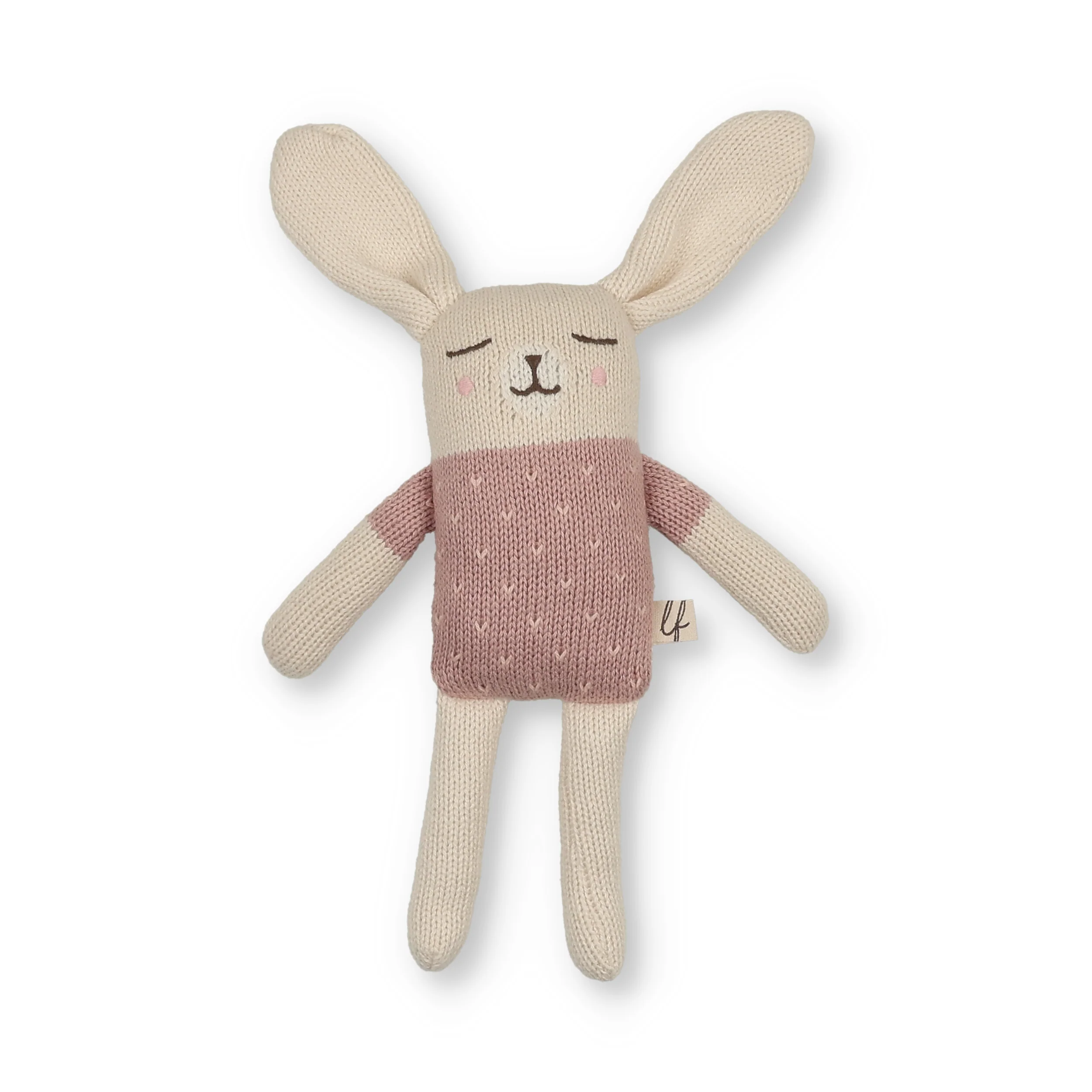 Little Fawn Girls Small Knitted Doll