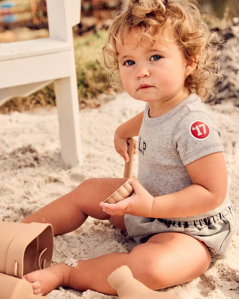 Little Parni Baby Onesie K514 - Grey