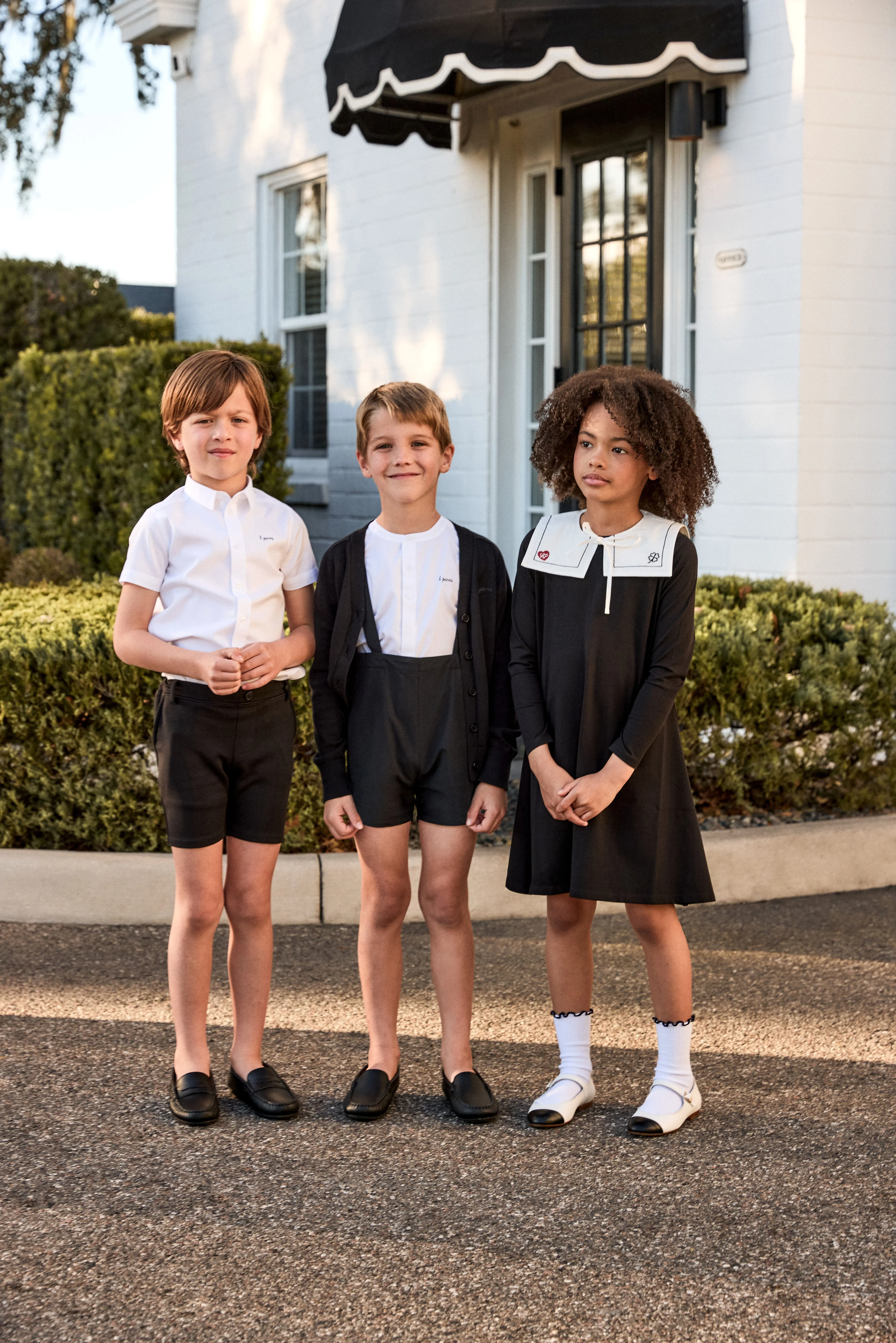 Little Parni Boys Shorts (K649) - Black - Image 3