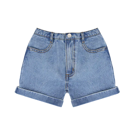 Little Parni Denim Boys Shorts K505 - Blue
