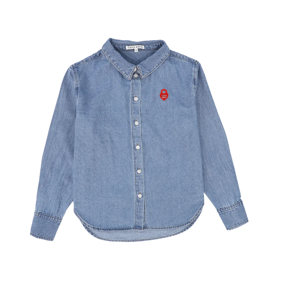Little Parni Denim Teen Shirt K503 - Blue