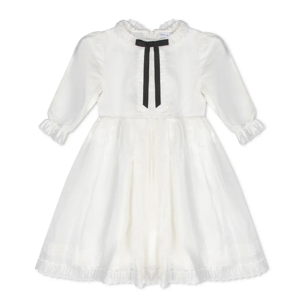 Little Parni Evening Bow Dress (K633) - Long Sleeve