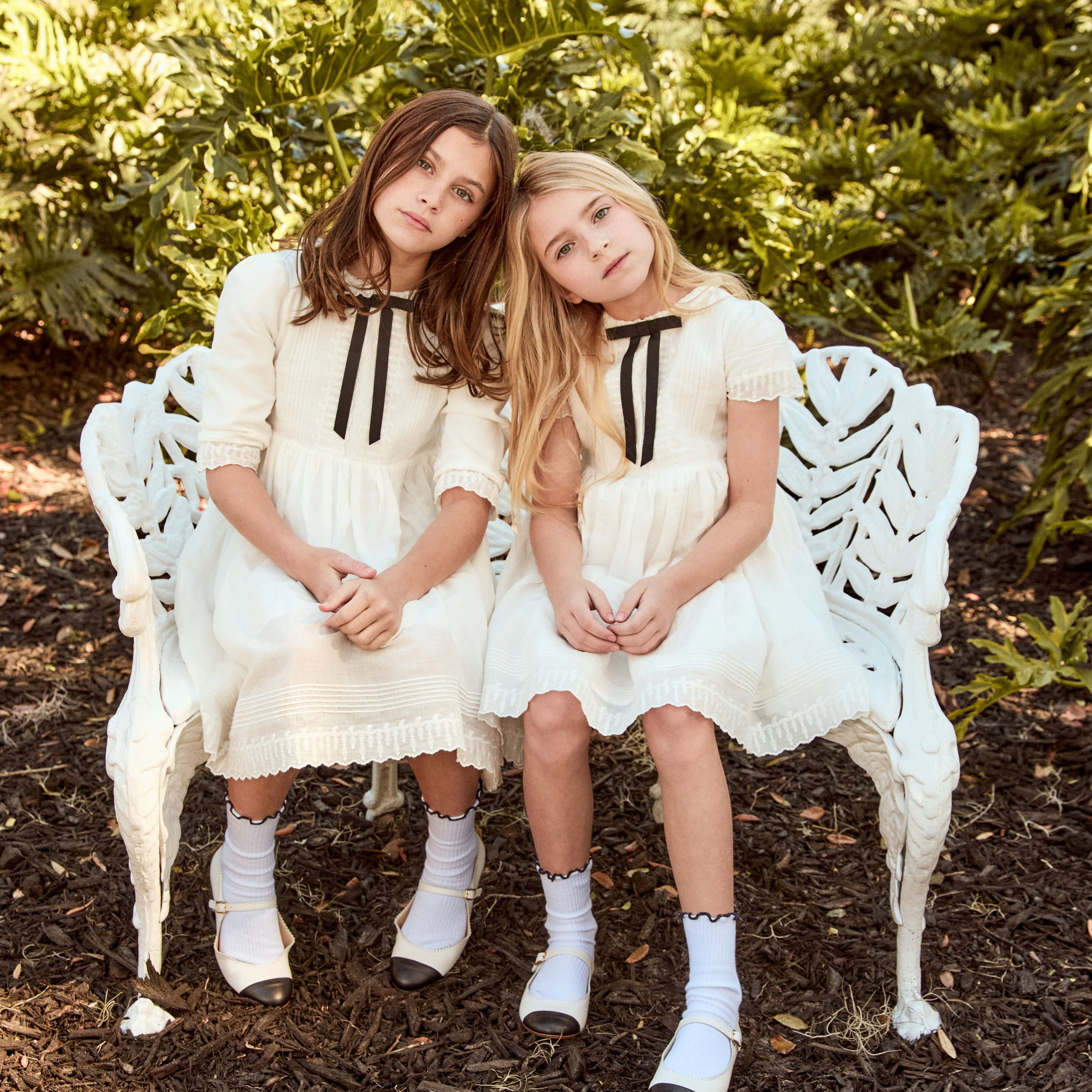 Little Parni Evening Bow Dress (K633) - Long Sleeve - Image 2