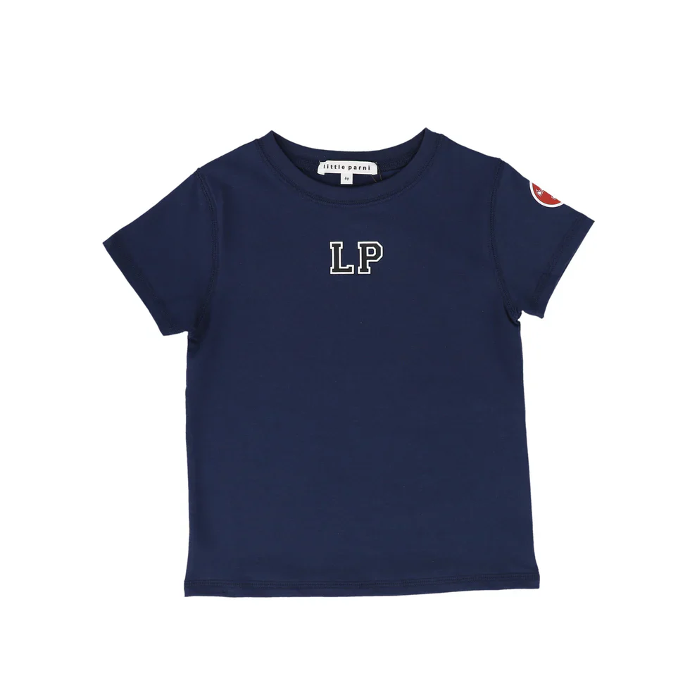 Little Parni Girls Est Short Sleeve Tshirt K509 - Blue