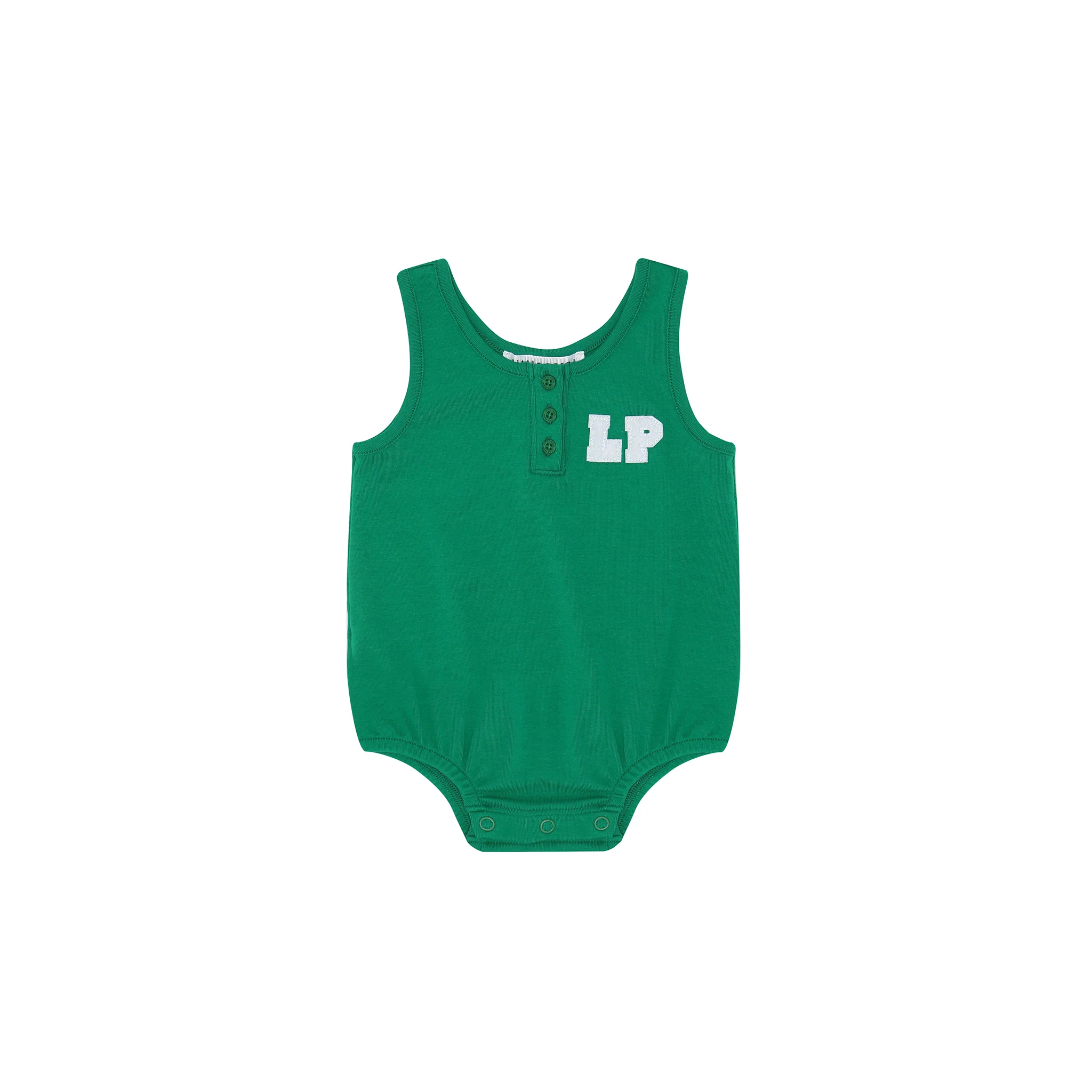 Little Parni K424 Baby Bubble Romper - Green