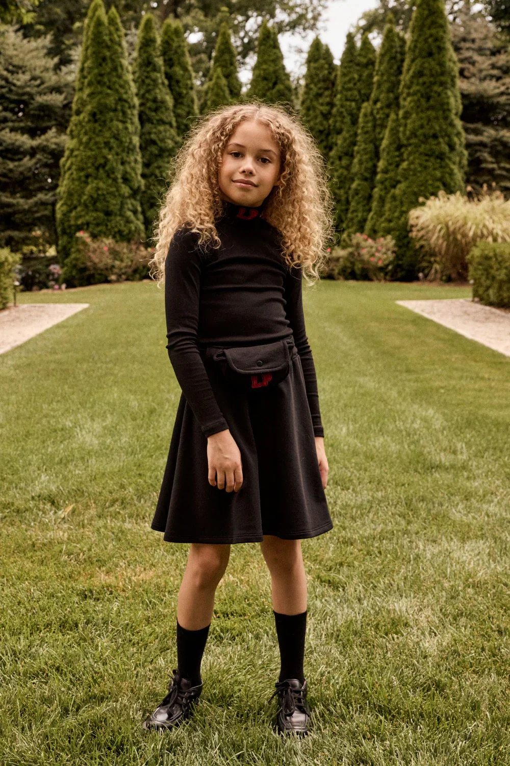 Little Parni LP Pouch Skirt (K583) - Black - Image 2