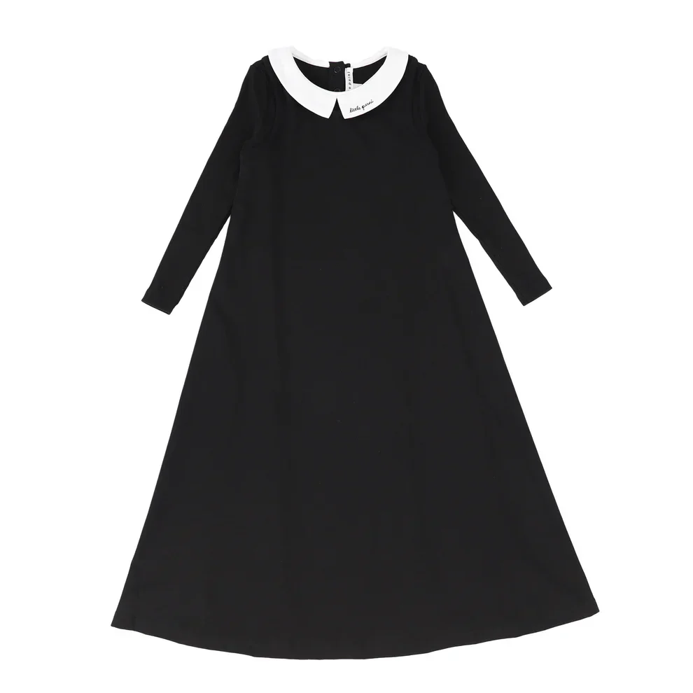 Little Parni Maxi Dress K529 - Black - Image 2