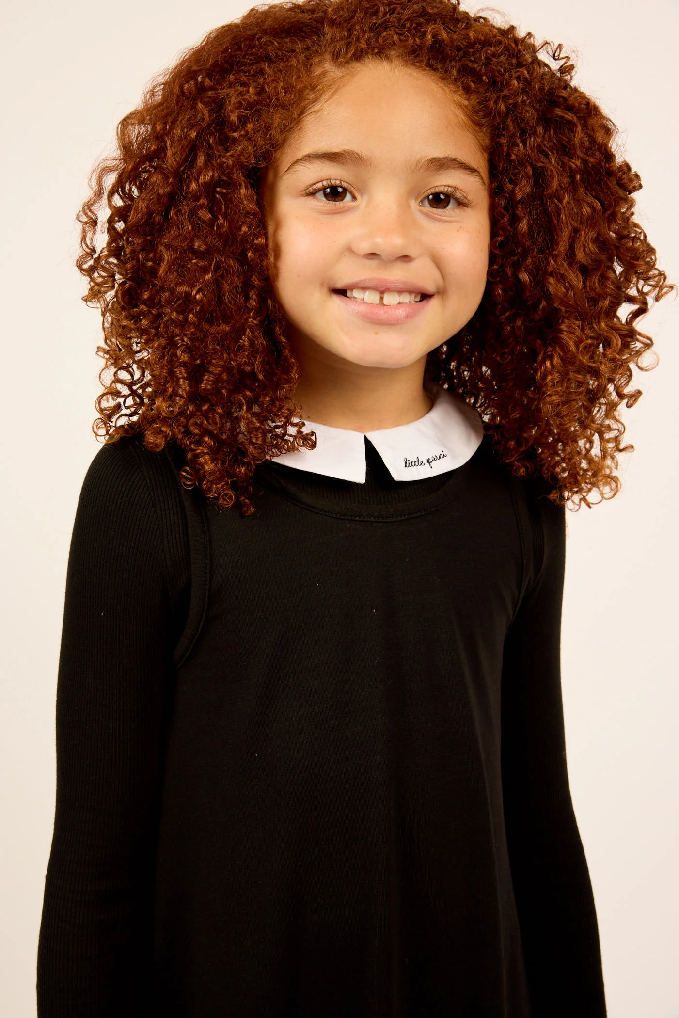 Little Parni Short Dress K537 - Black - Image 2