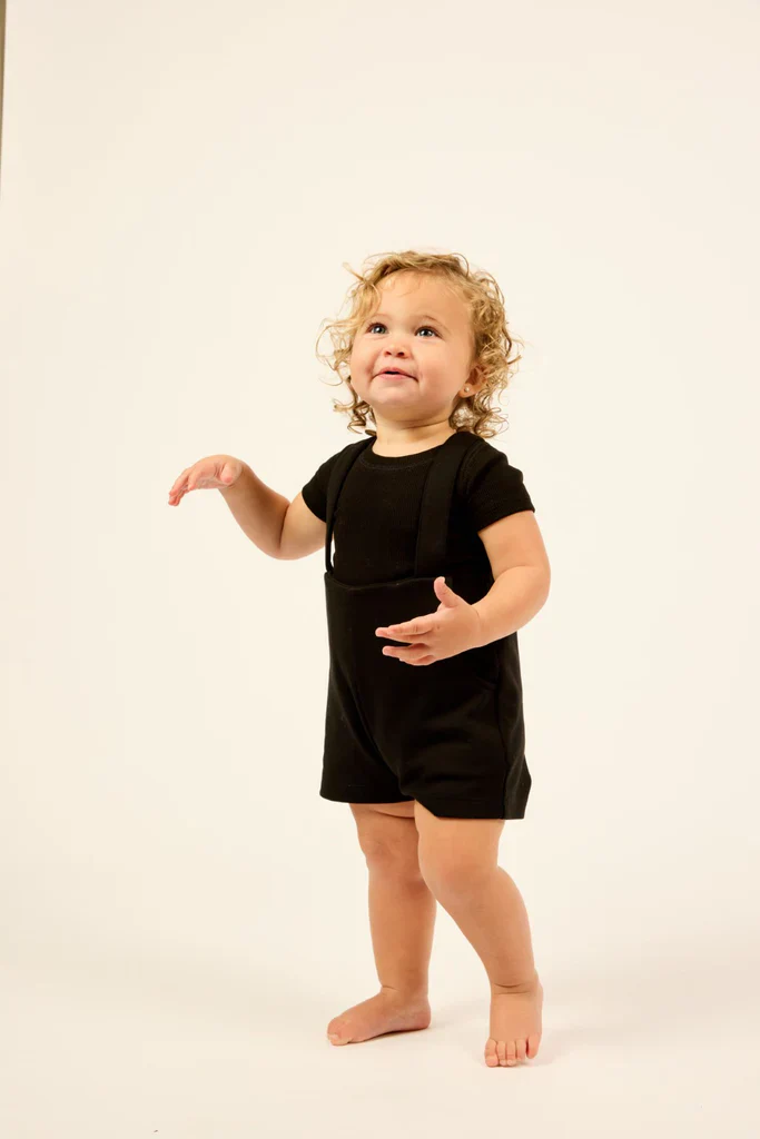 Little Parni Milano Overall Set K528 - Black - Image 2