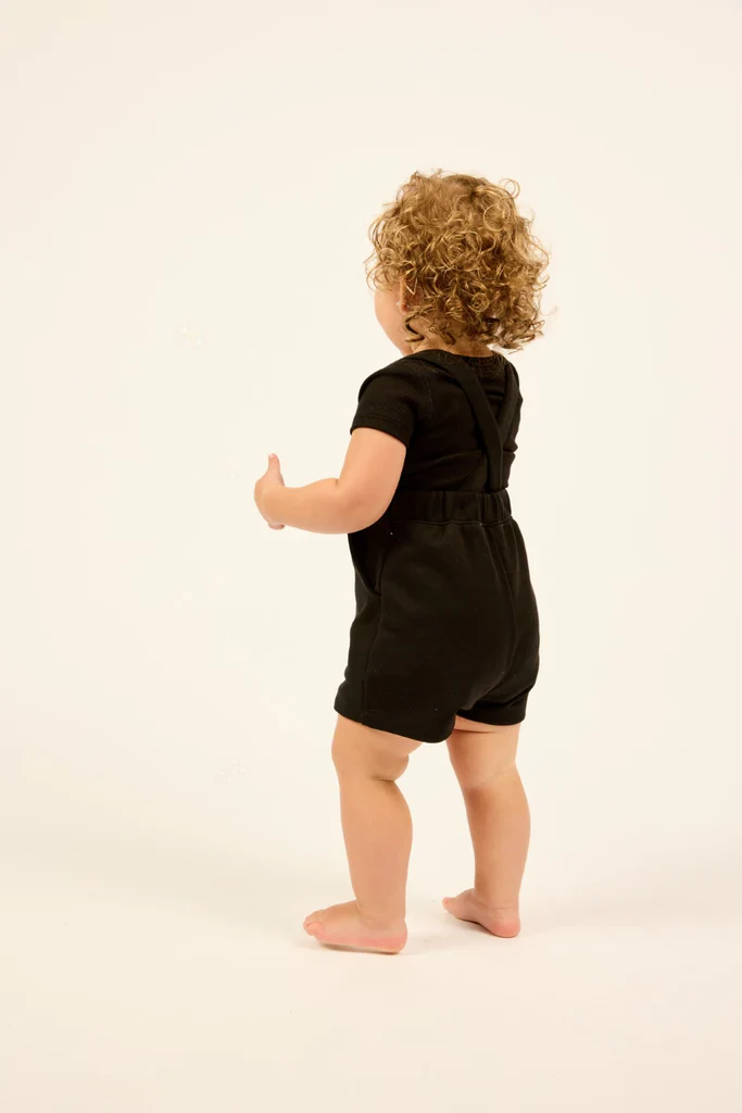 Little Parni Milano Overall Set K528 - Black - Image 3