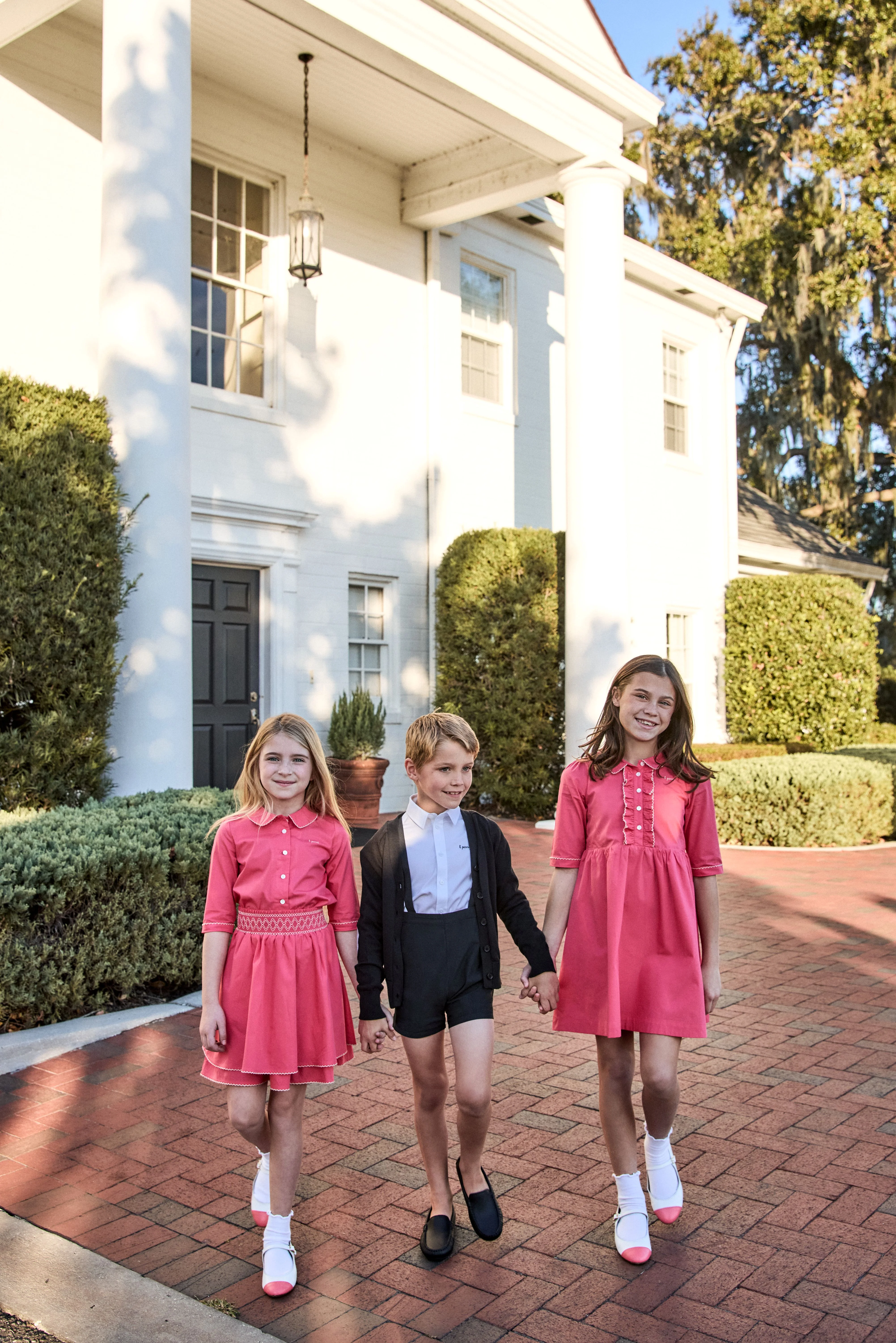 Little Parni Pico Dress (K646) - Pink (3/4 Sleeve) - Image 3