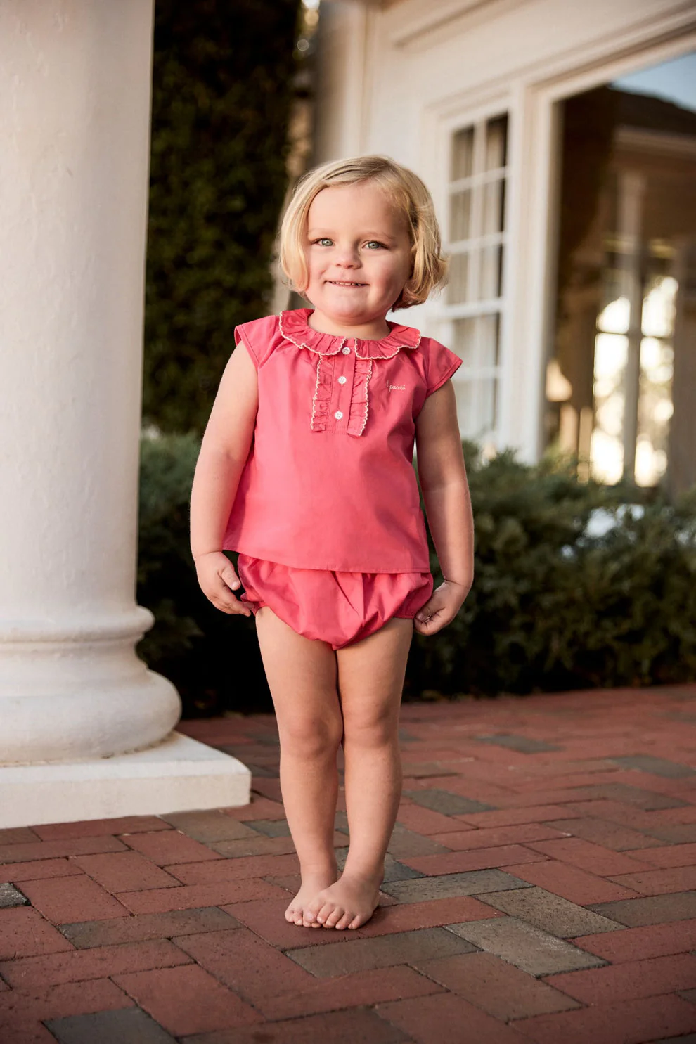Little Parni Pico Toddler Set (K645) - Pink - Image 2