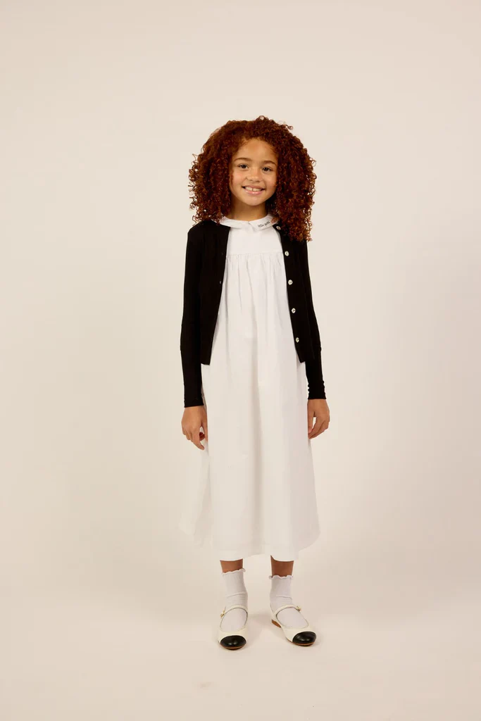 Little Parni Rhinestone Cardigan K443 - Black (*runs small*) - Image 2
