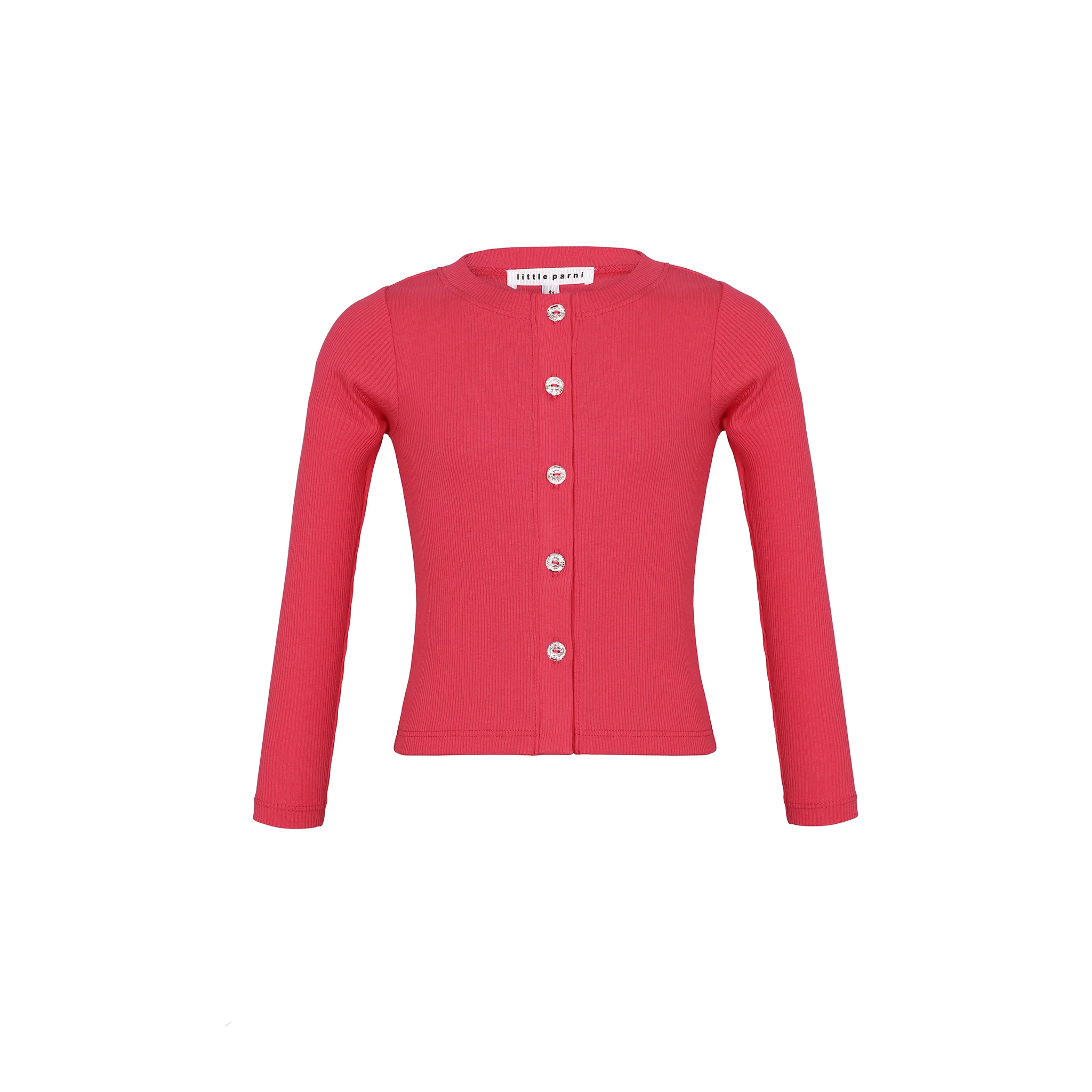 Little Parni Rhinestone Cardigan K443 - Pink (*runs small*)