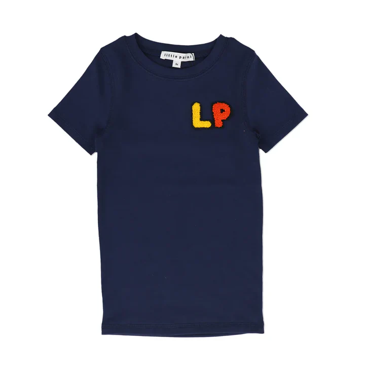 Little Parni Short Sleeve Tshirt K485 - Navy