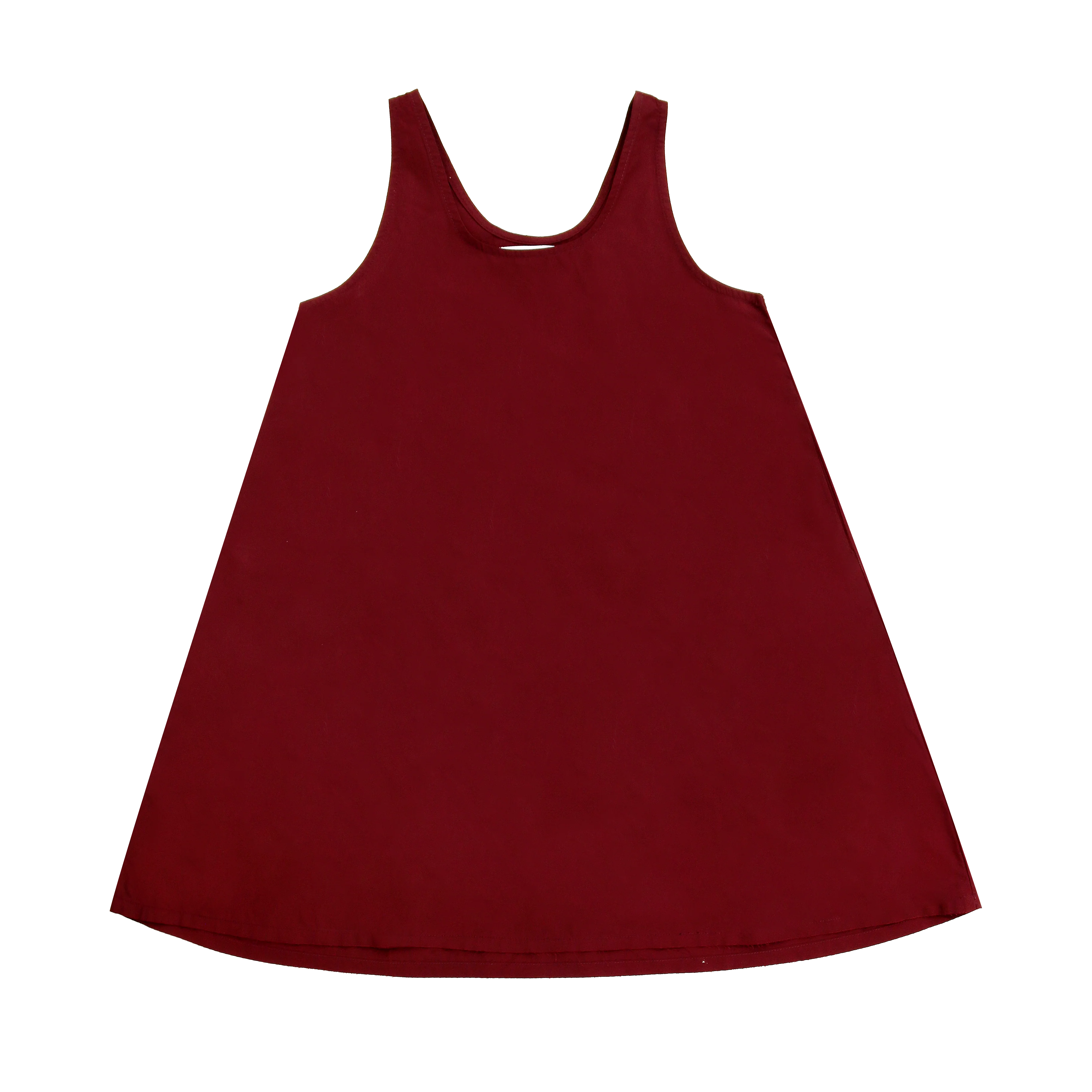 Little Parni Taffeta Jumper (K589) - Burgundy - Image 2
