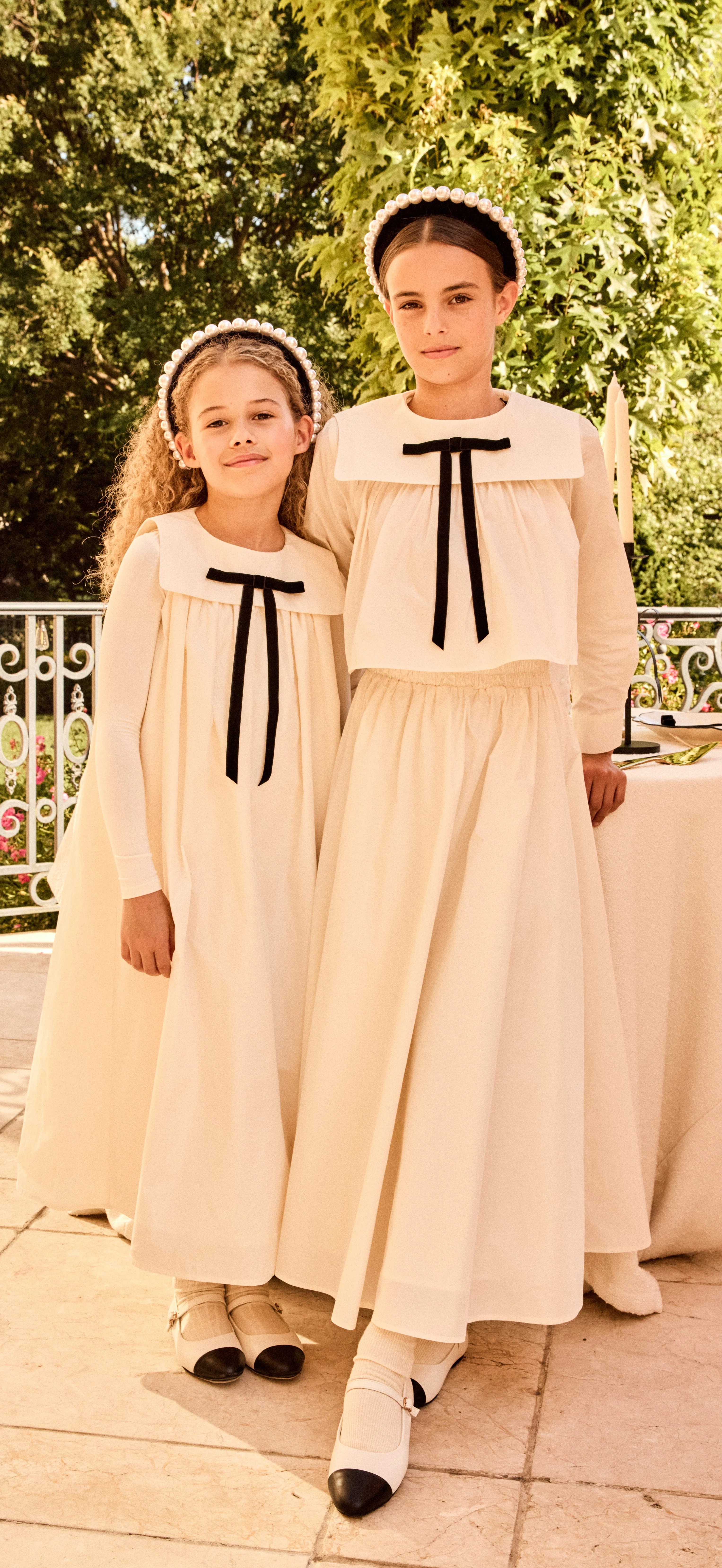 Little Parni Teen Evening Shirt (K558) - Ivory - Image 2