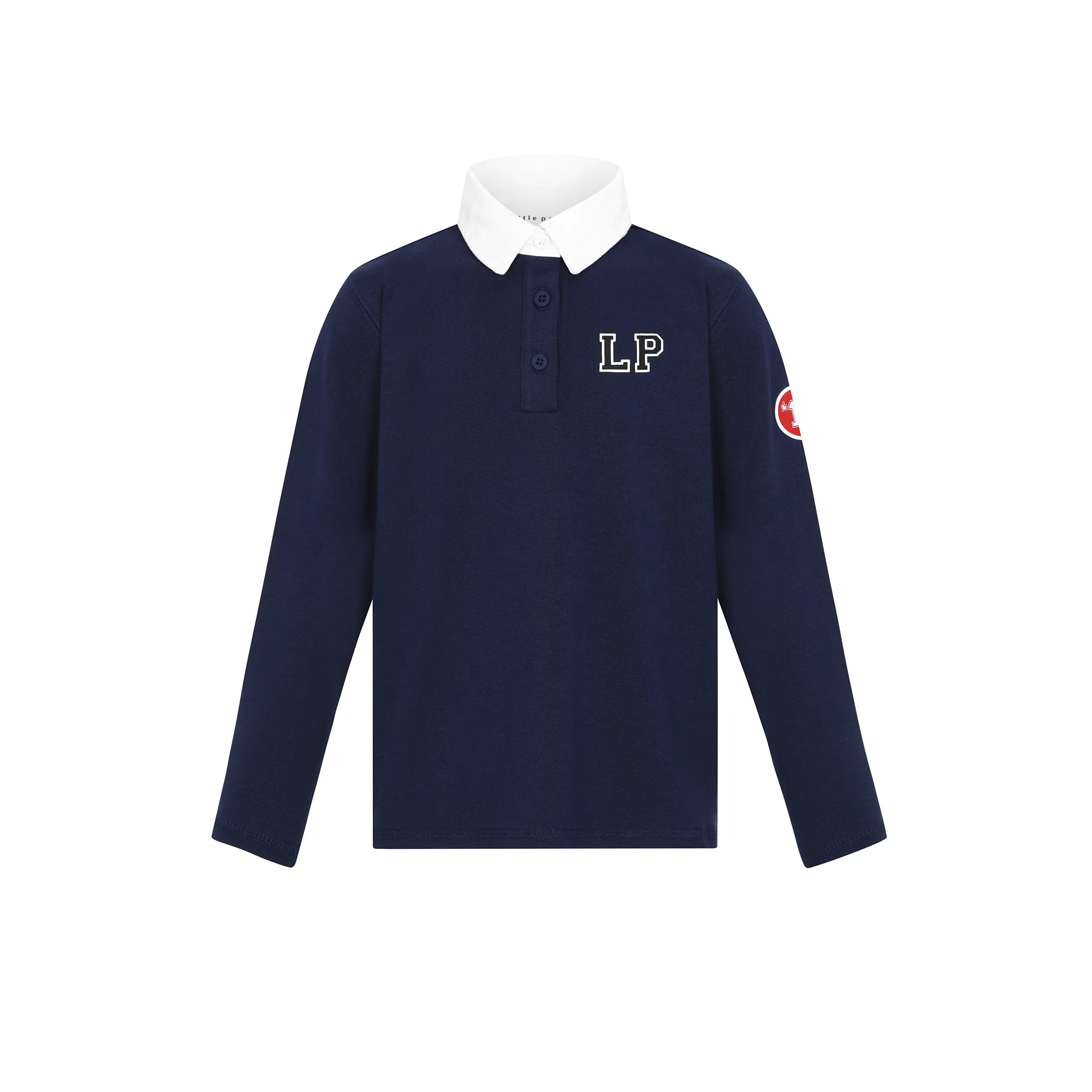 Little Parni Teen LP Est Collar Tshirt k512 - Blue