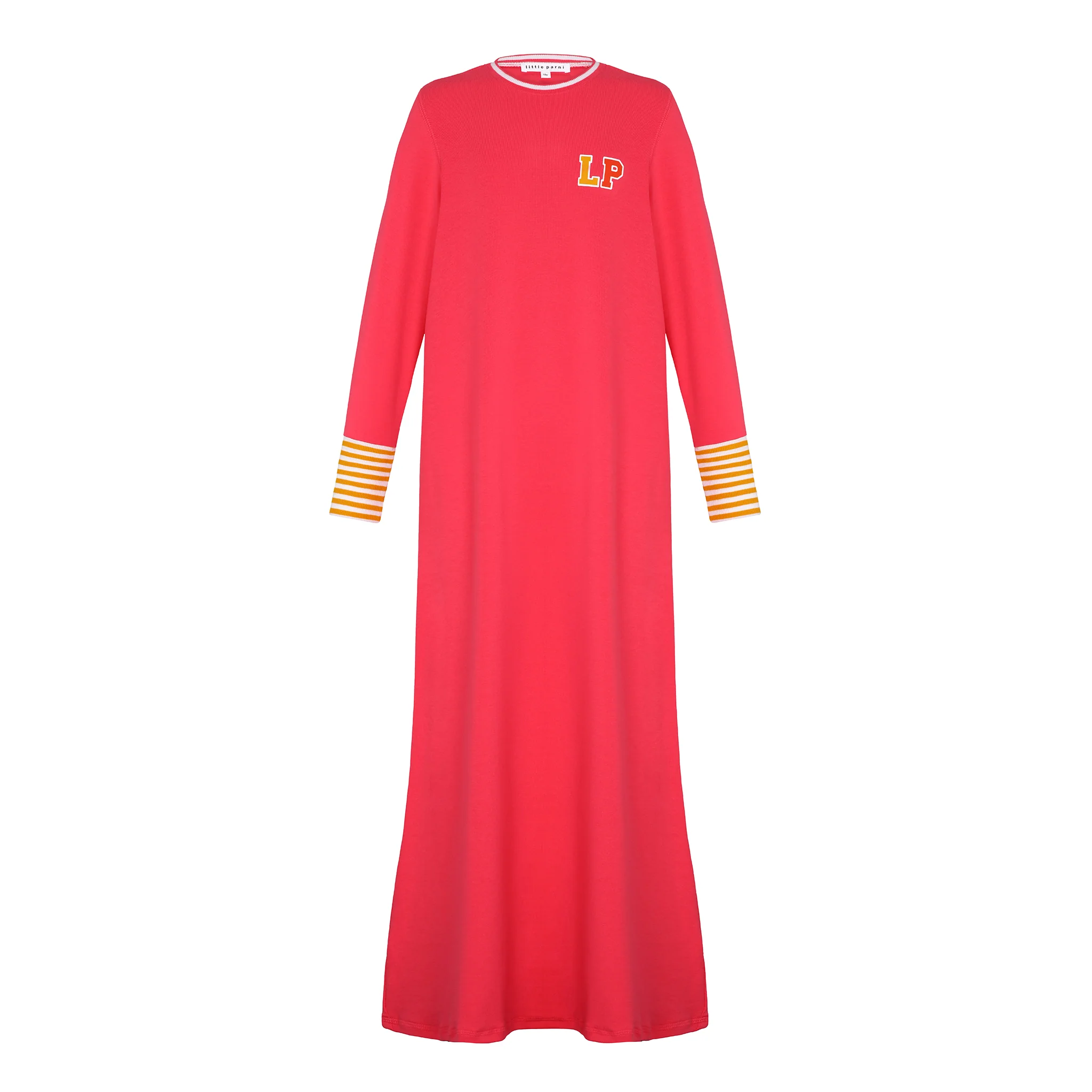 Little Parni  Varsity Colorblock Nightgown PJ90 - Pink Final sale