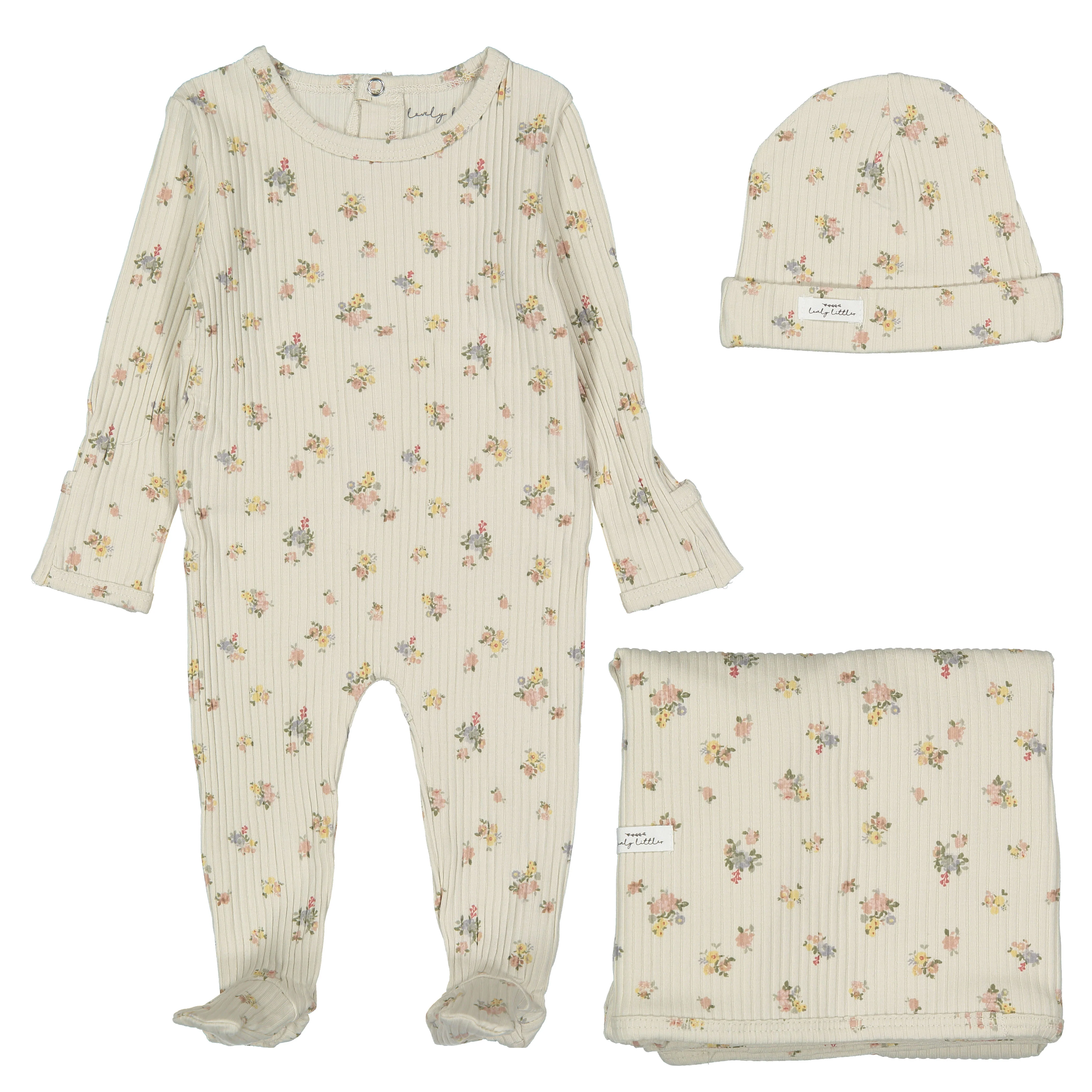 Lovely Littles - The Printed 3PC Set - Cottage