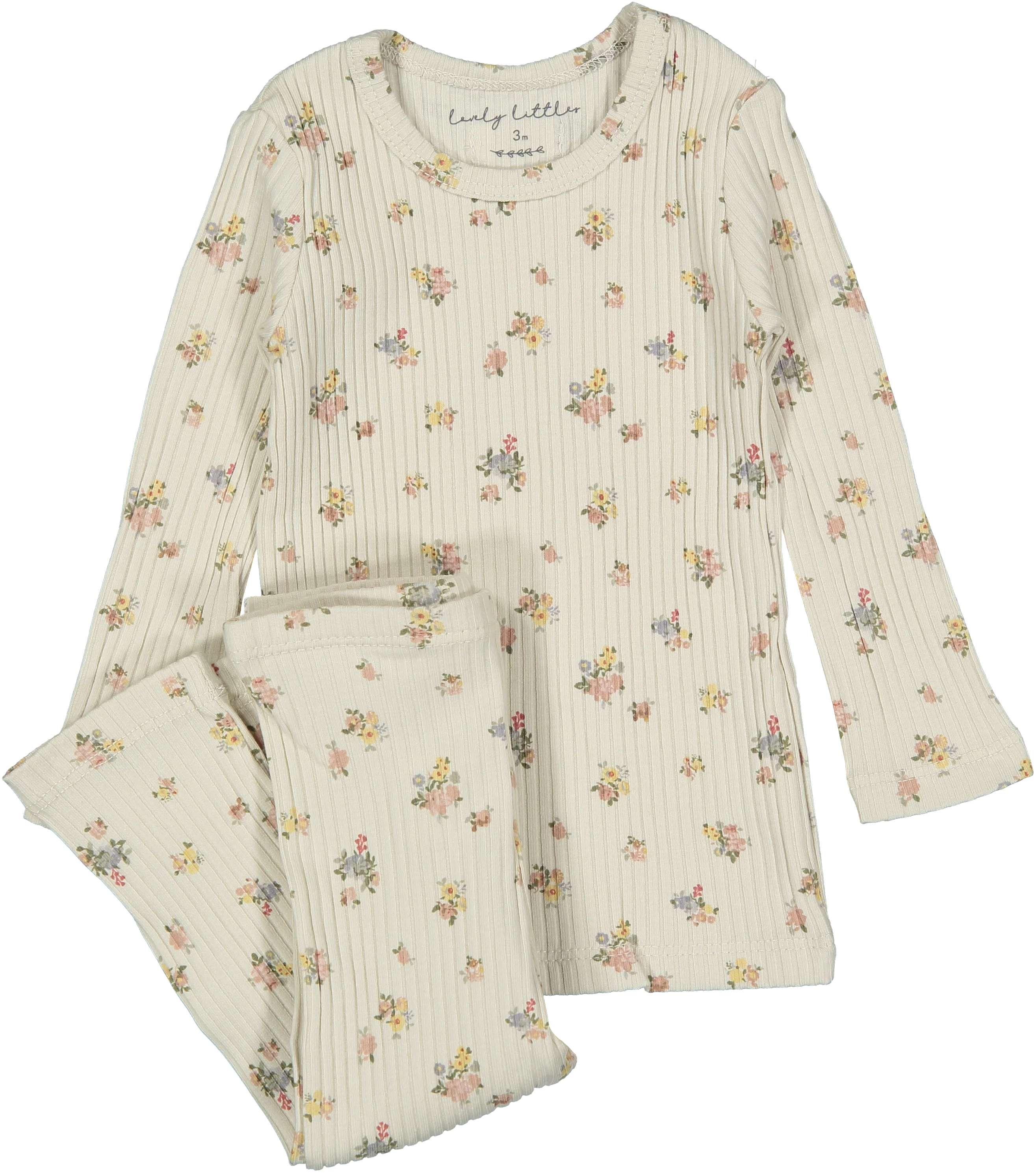 Lovely Littles - The Printed Pajama Set - Cottage