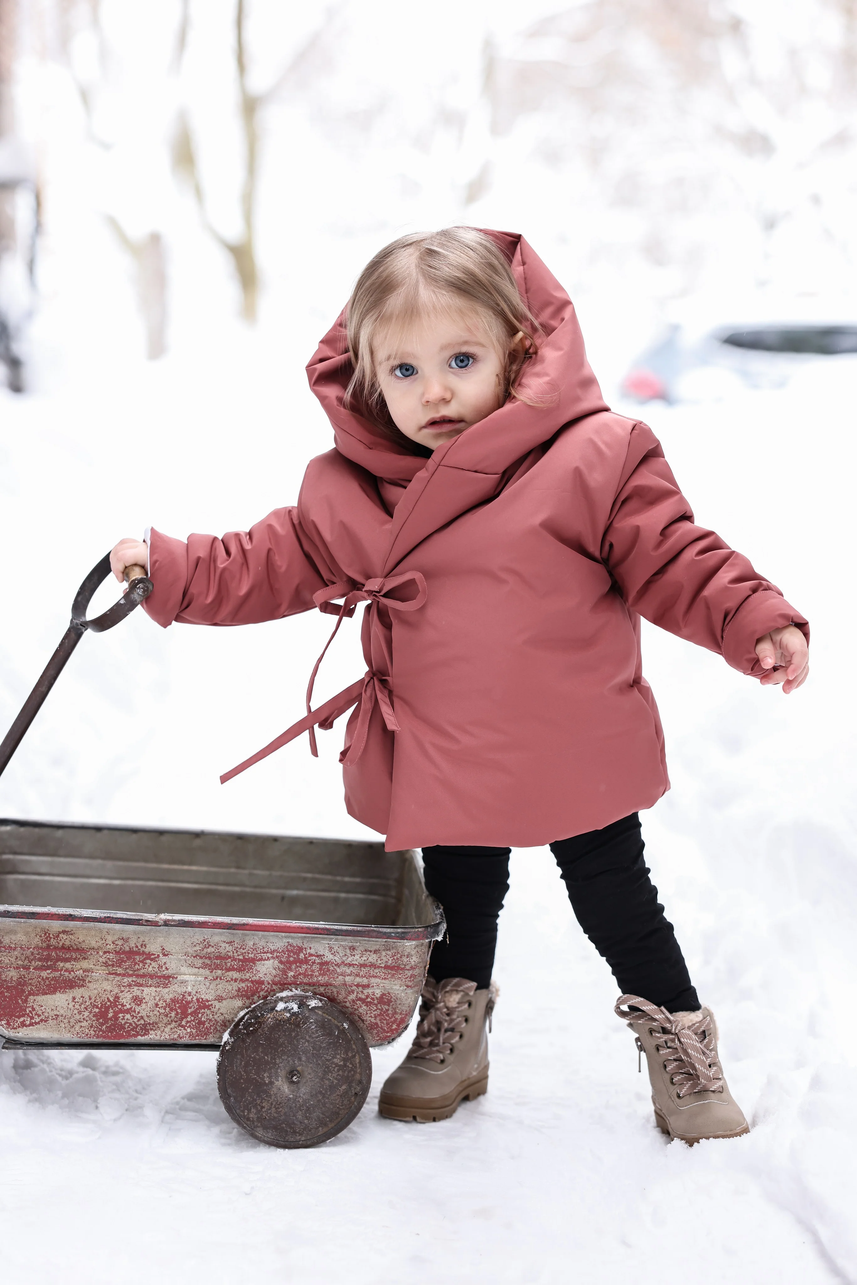 Mantel Side Tie Jacket